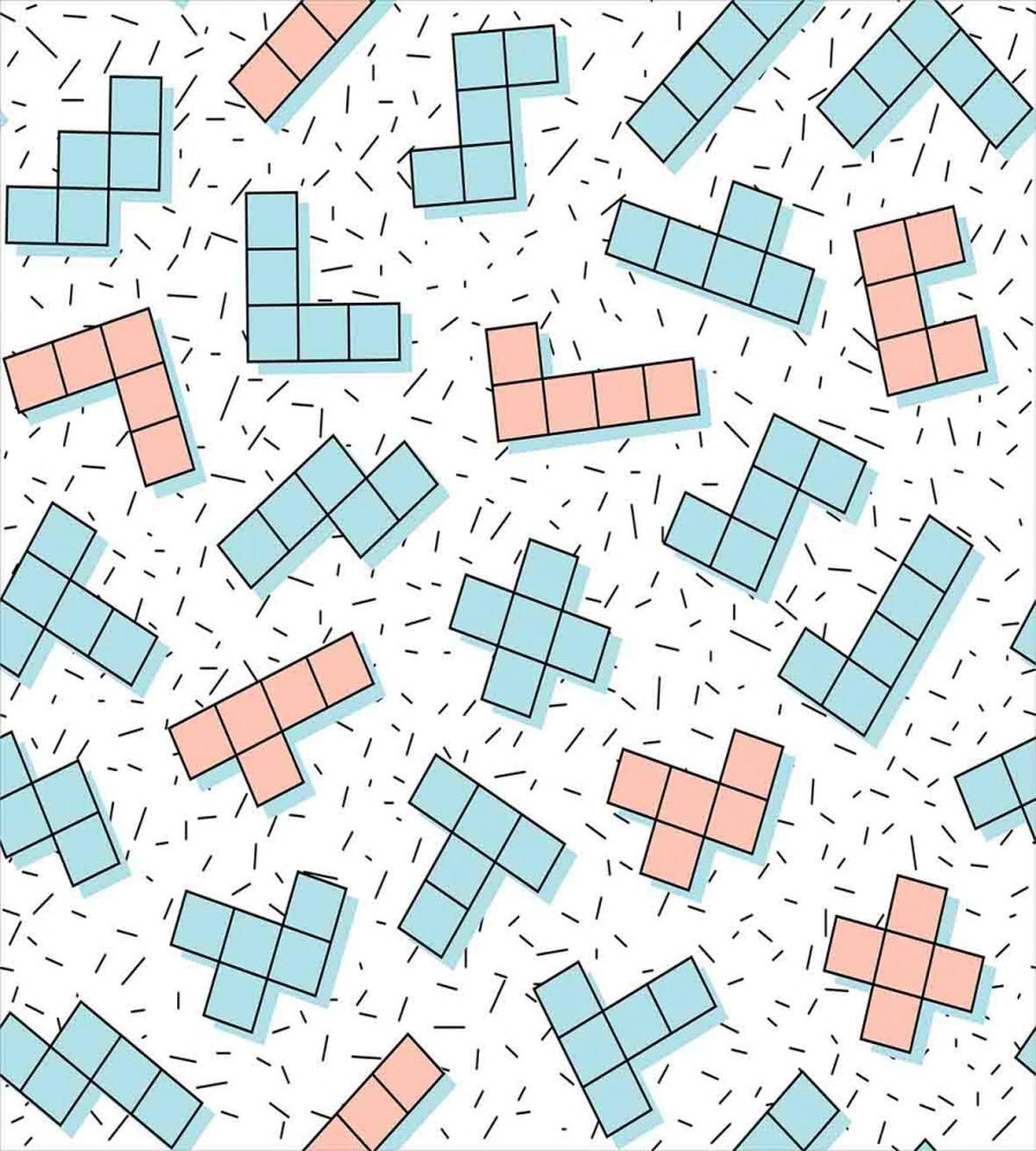 Retro Vintage Abstract — Pattern