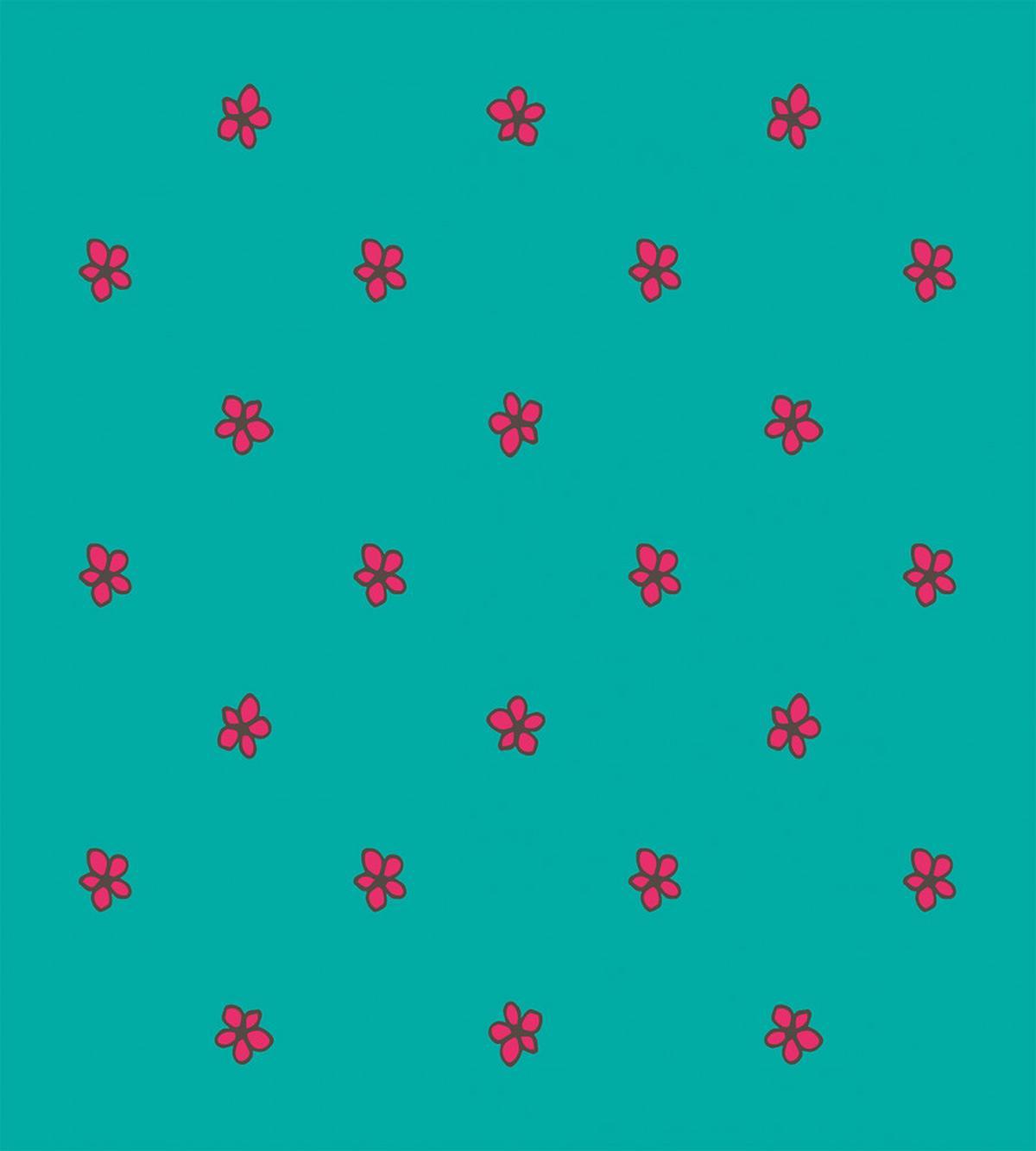 Pink Wild Flowers Nature — Pattern