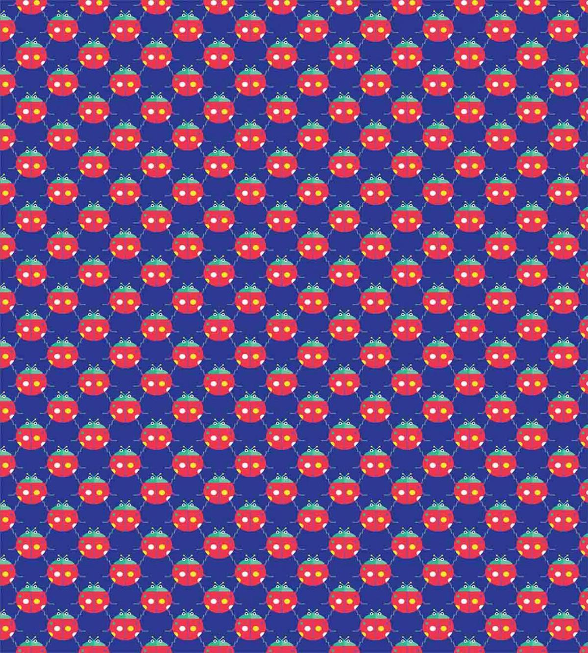 Vibrant Bugs Forest Fauna — Pattern