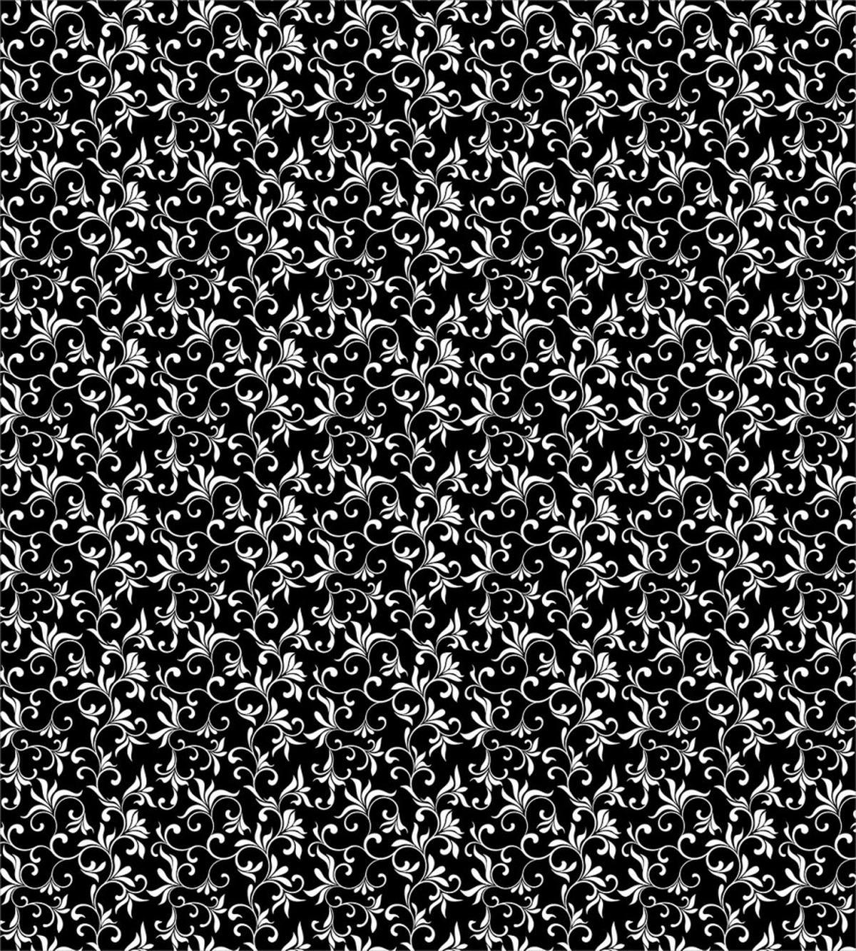 Swirls Leaves Foliage — Pattern