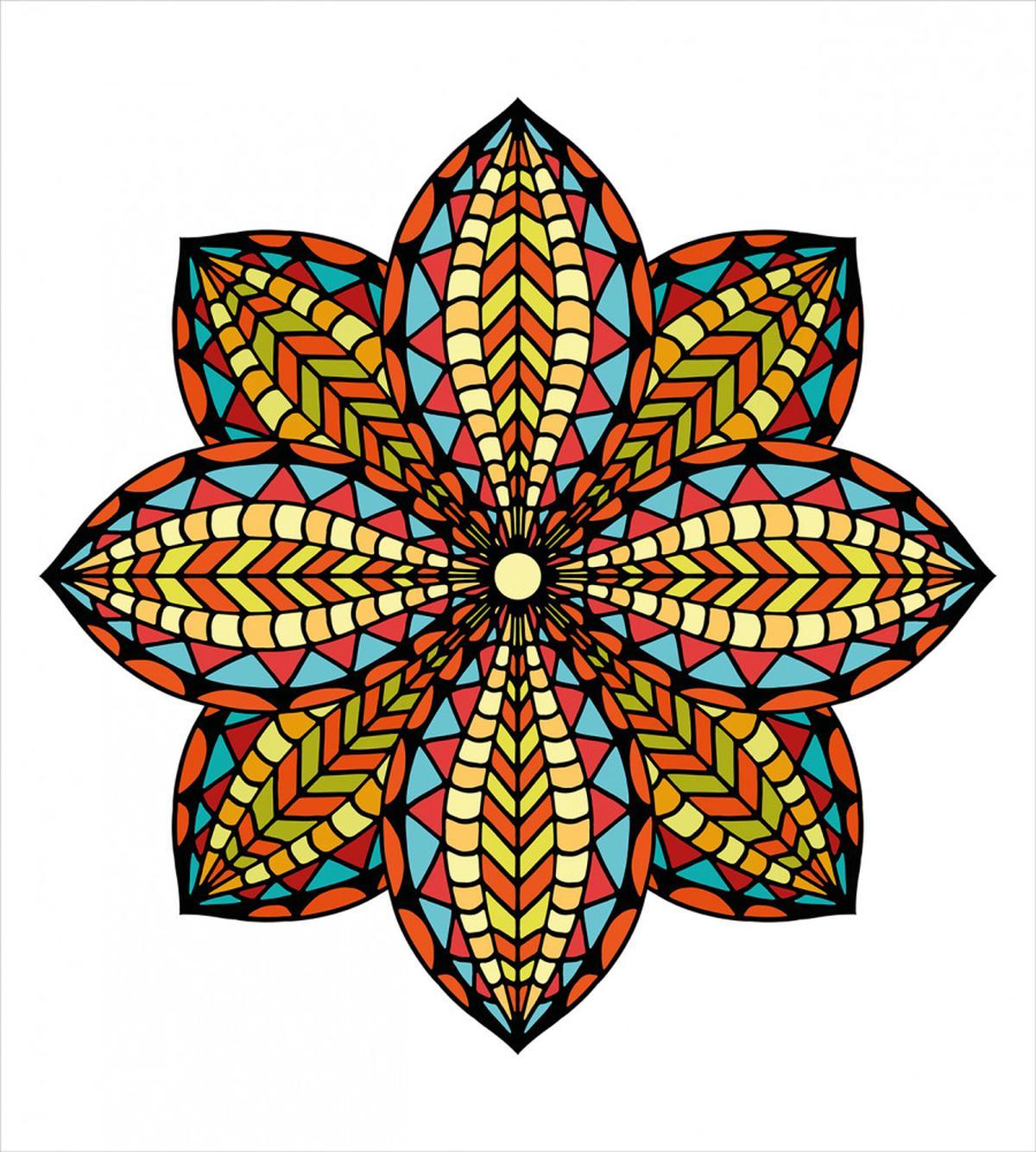 Colorful Floral — Pattern