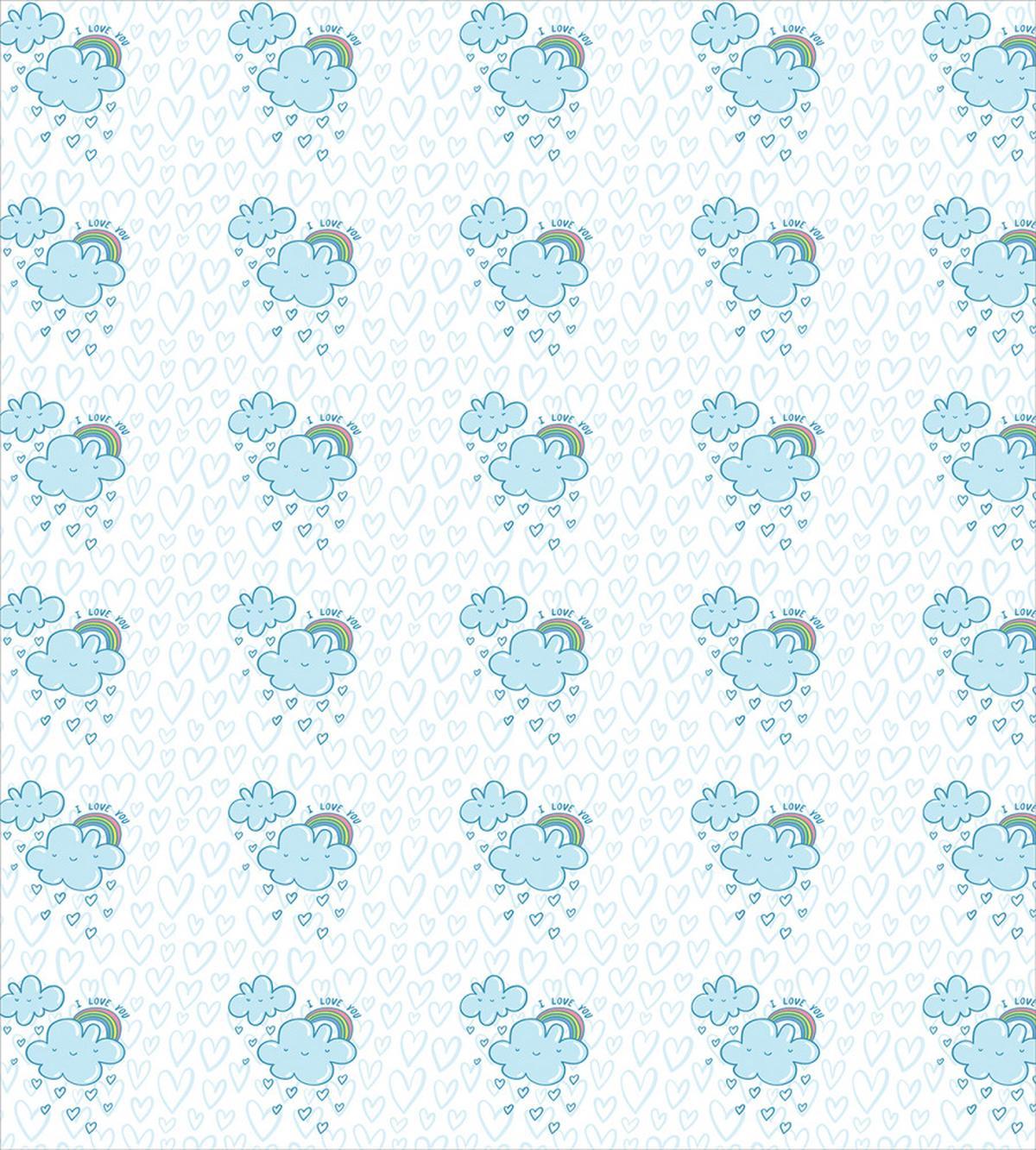 Blue Valentine Cloud — Pattern
