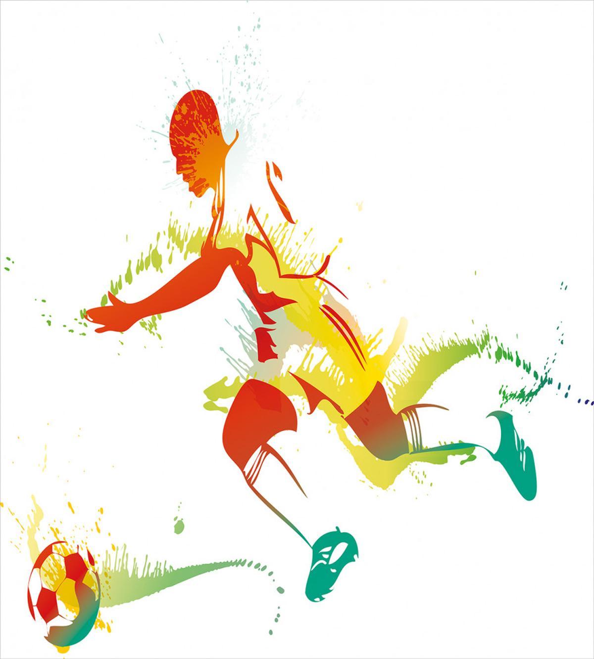 Soccer Player Athlete — Pattern
