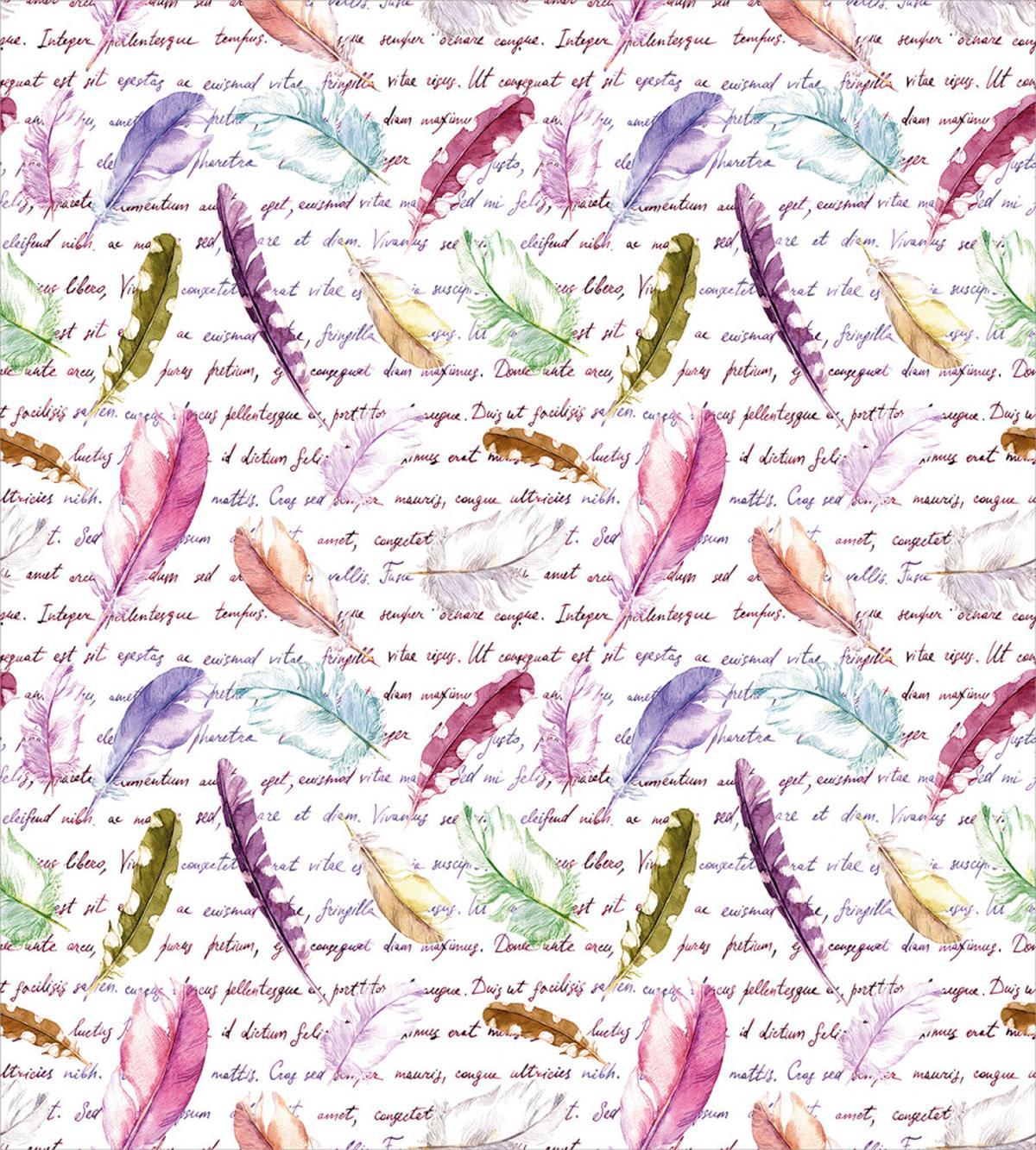 Colorful Romantic Text — Pattern