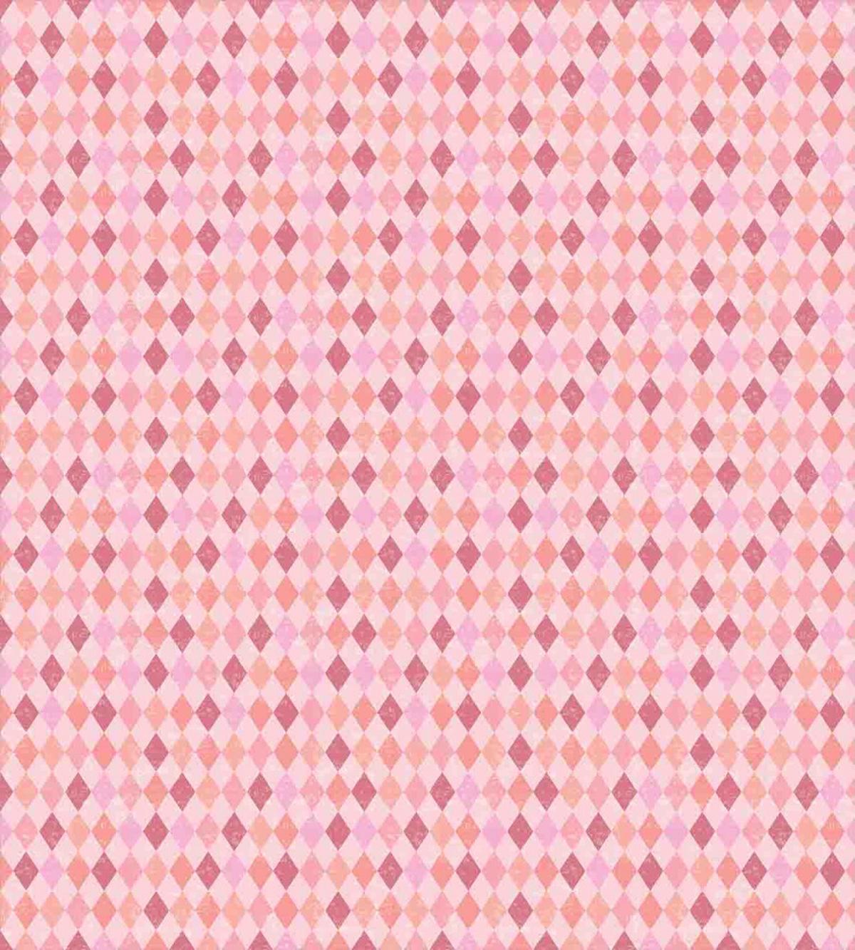 Pink Diamond Shape — Pattern