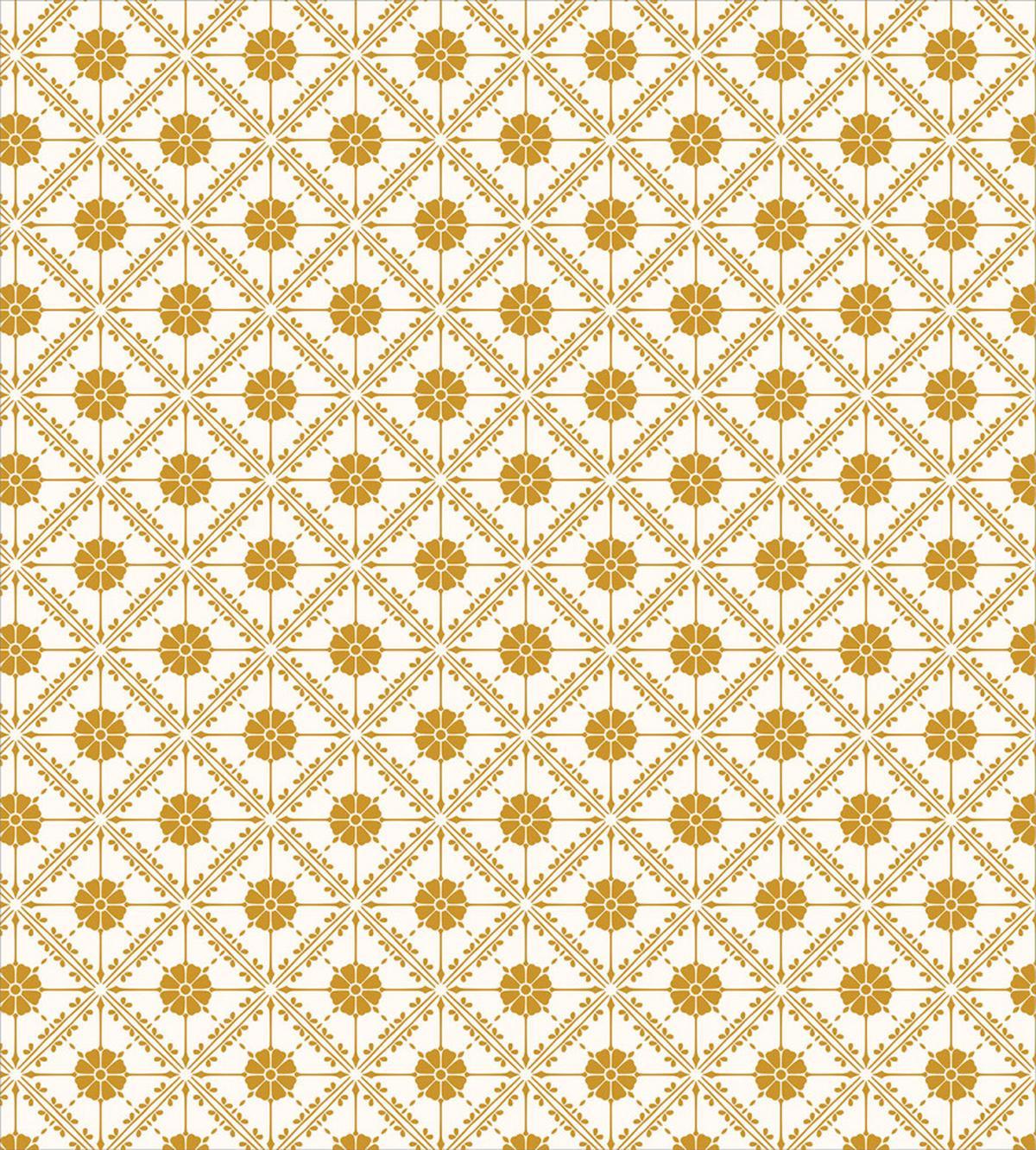 Soft Floral Details in Squares — Pattern