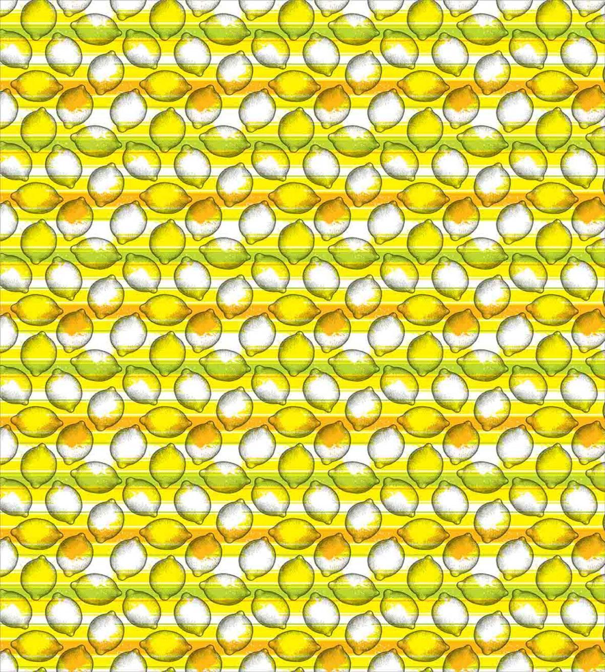 Dotted Fresh Citrus Fruits — Pattern