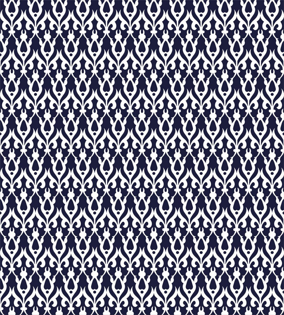 Vibrant Abstract Leaf — Pattern