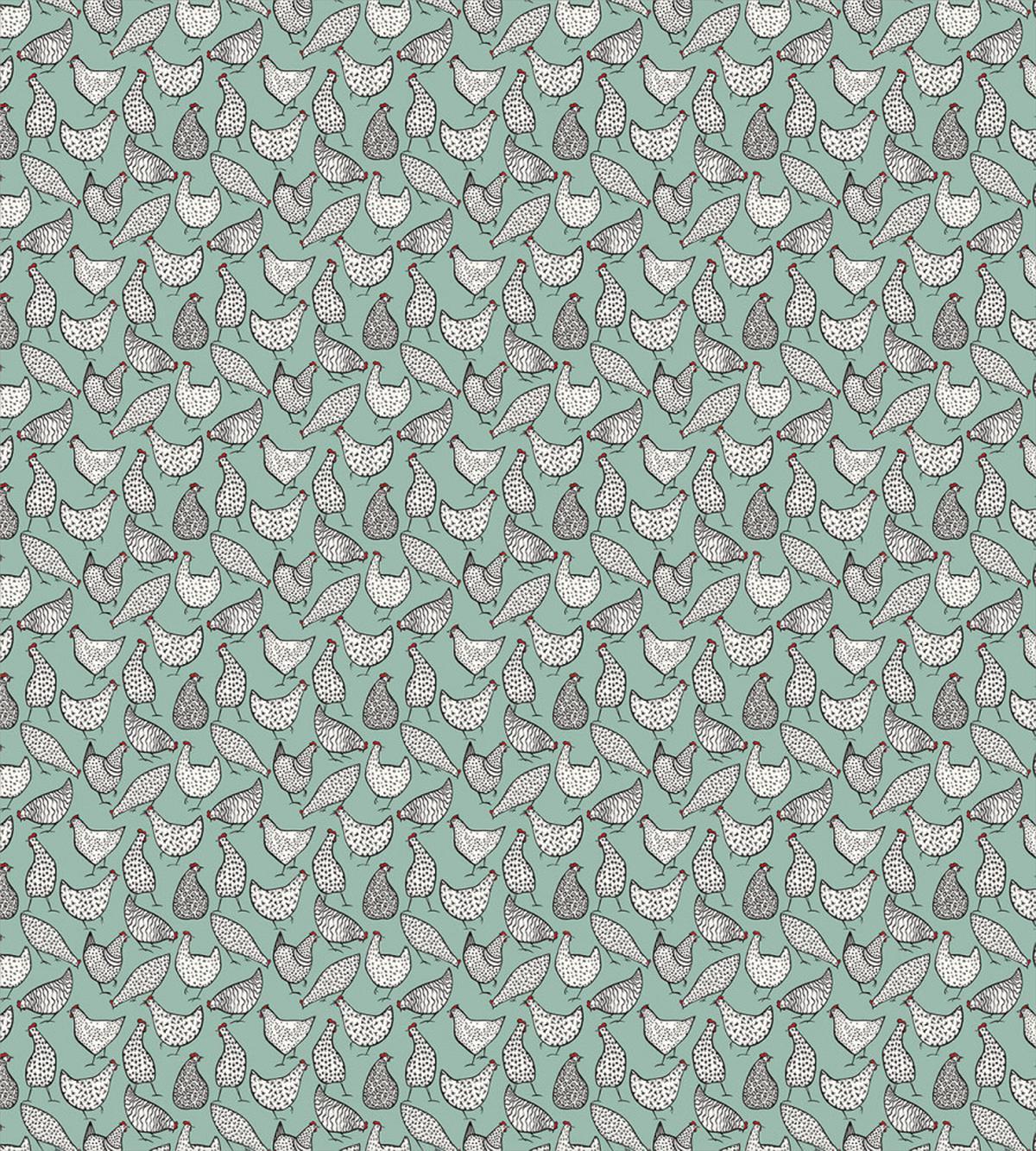 Poultry Polka Dots Animal — Pattern