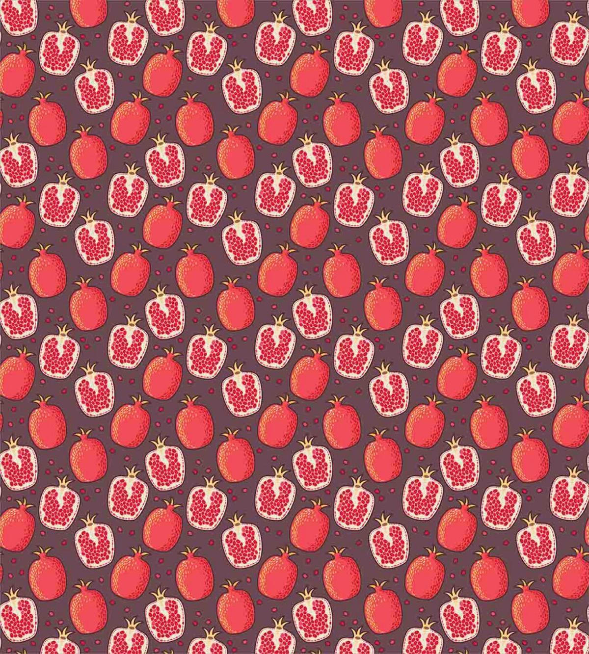 Pomegranate and Its Seeds — Pattern