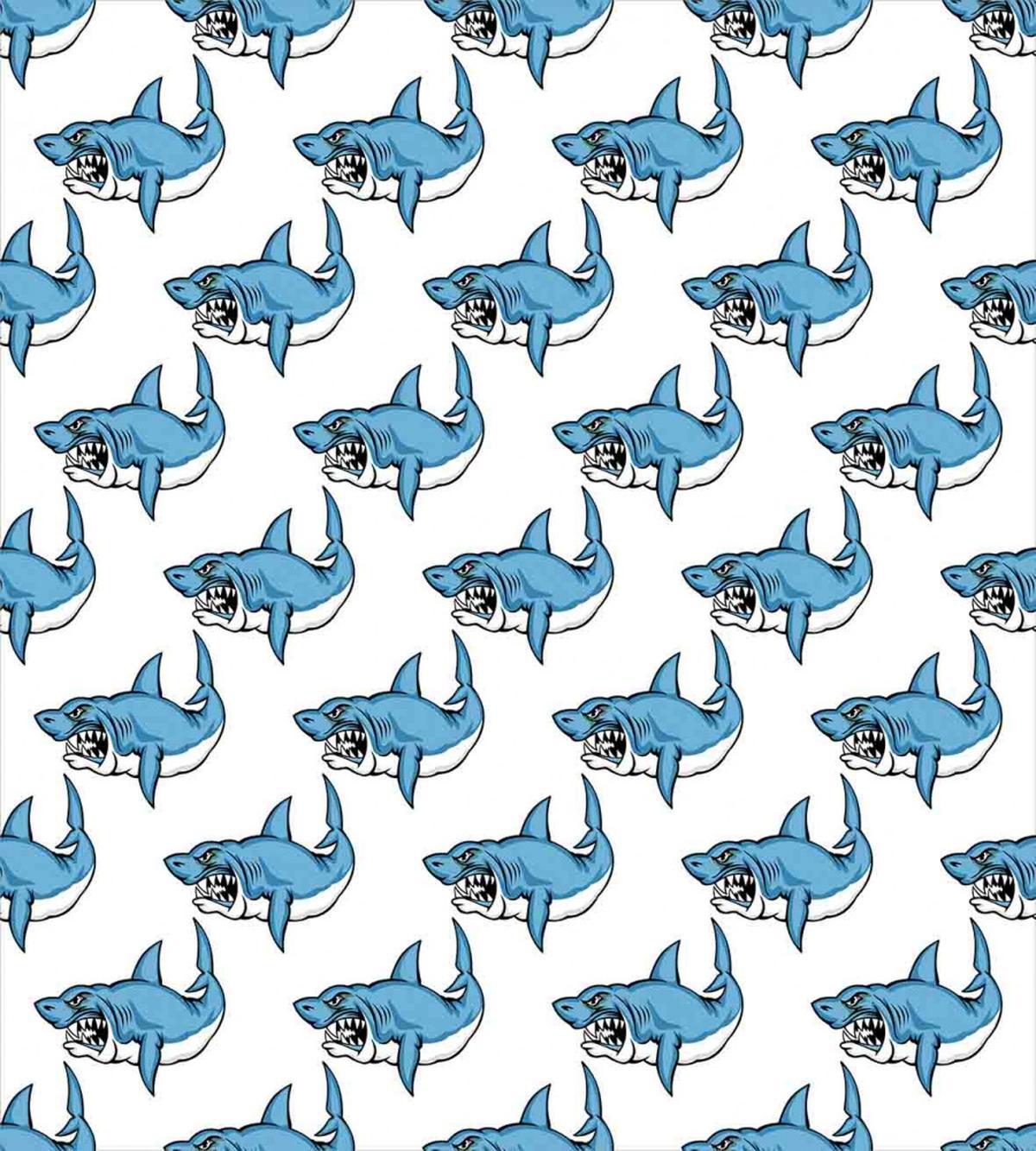 Sea Fierce Wild Shark — Pattern