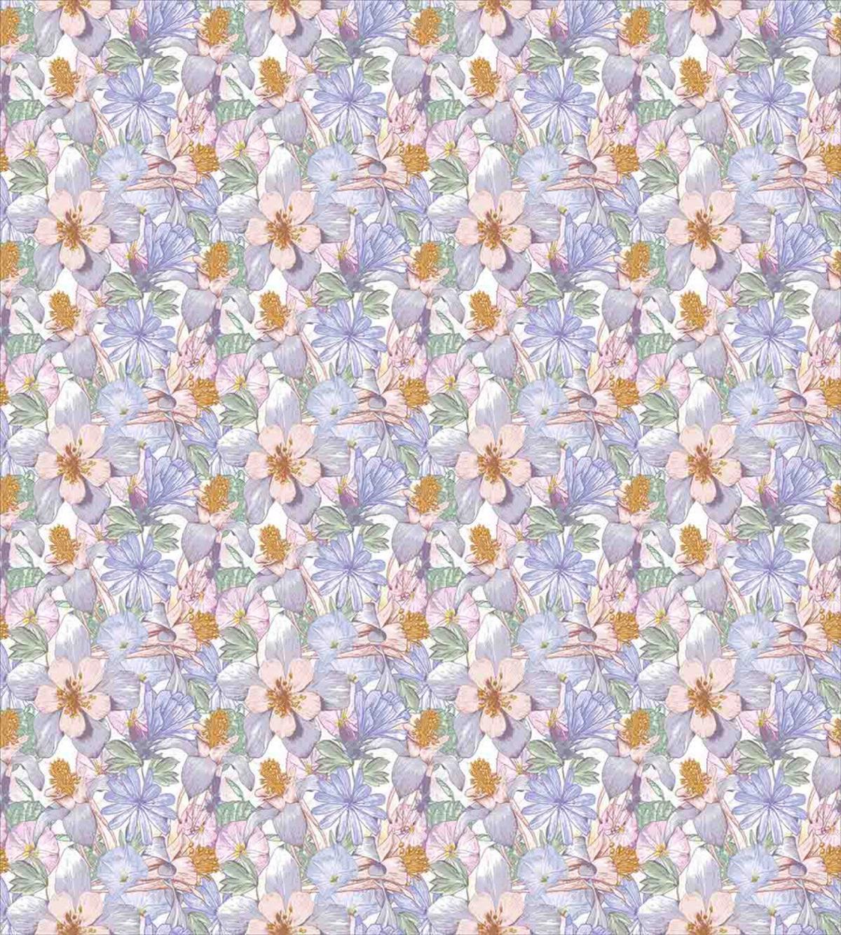 Classic Wildlife Blossoms — Pattern