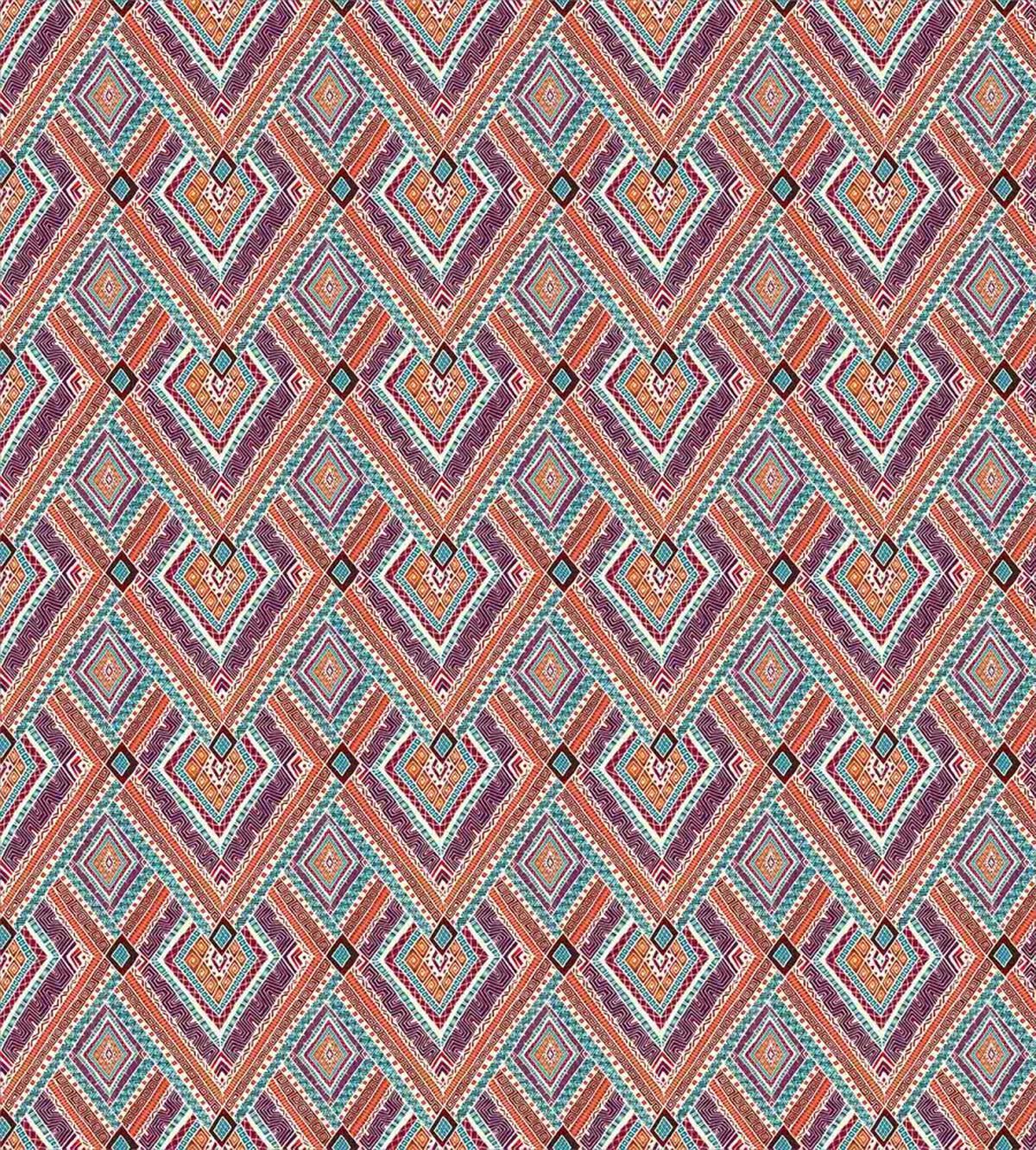 Colorful Rhombus Motif — Pattern