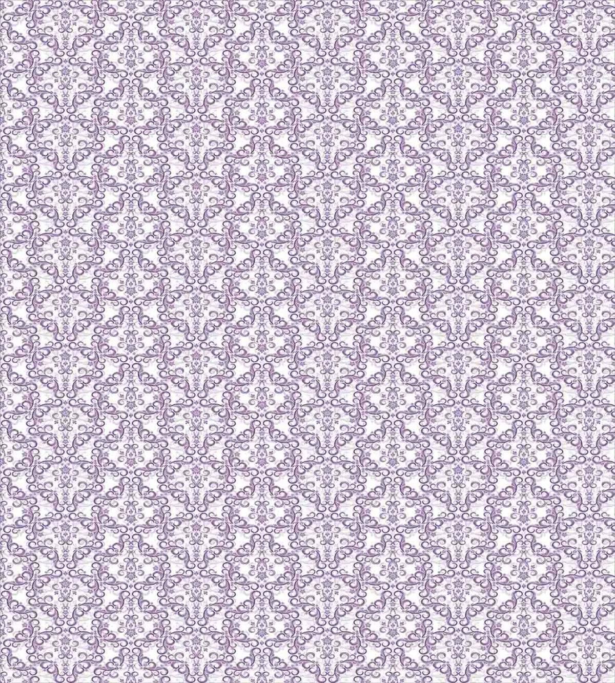 Baroque Floral Swirls — Pattern