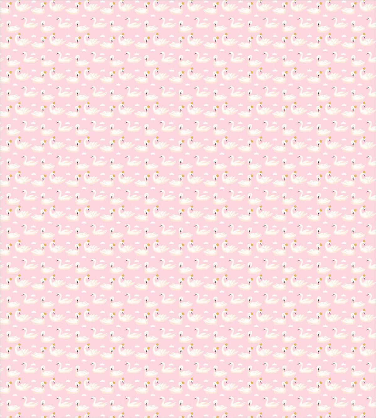 Blush Tone Royal Aquatic Bird — Pattern