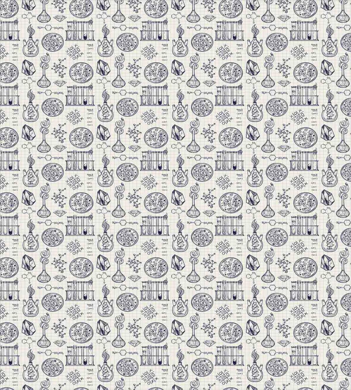 Sketch Art Laboratory Objects — Pattern