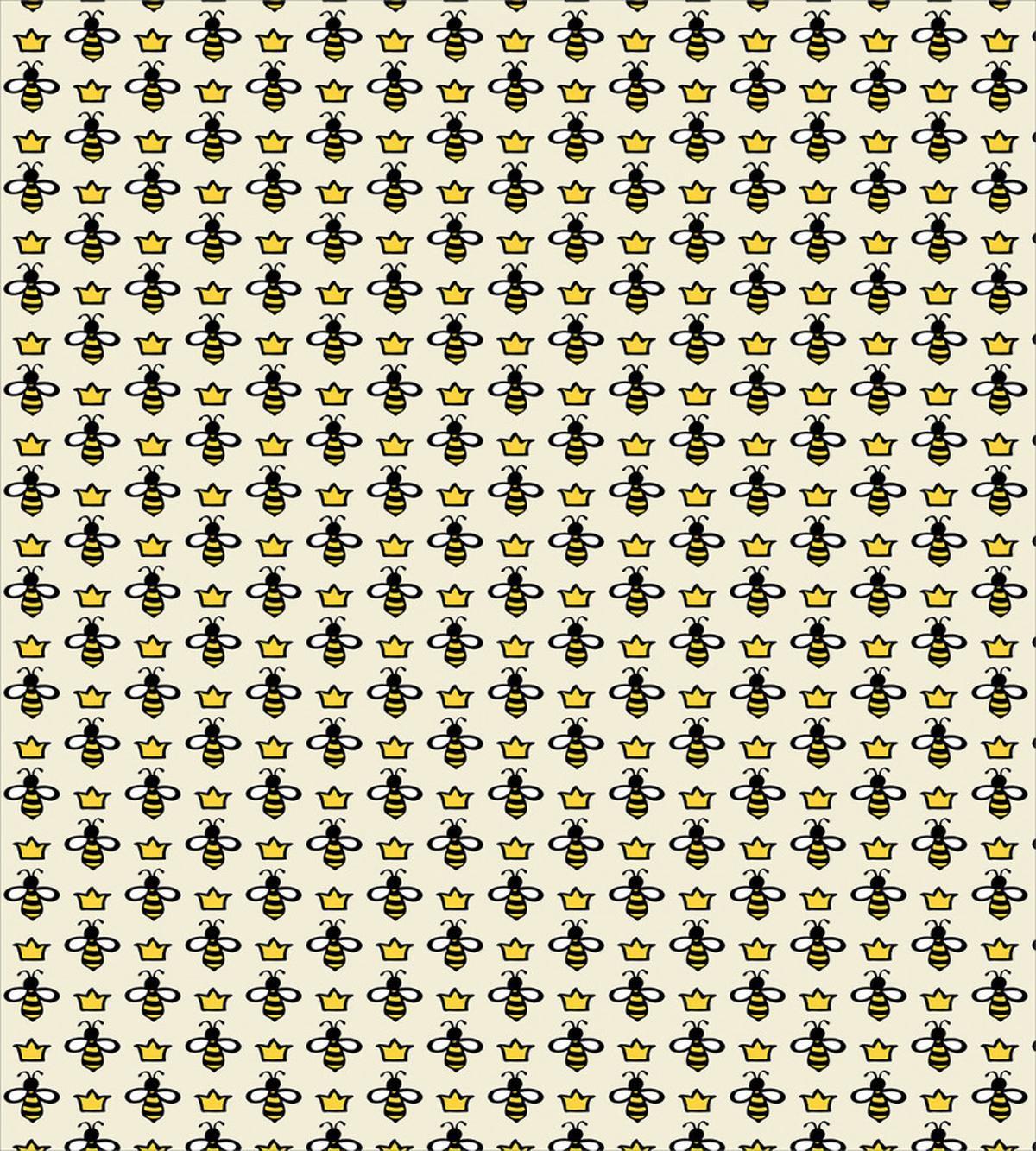 Cartoon Style Bees Crowns — Pattern