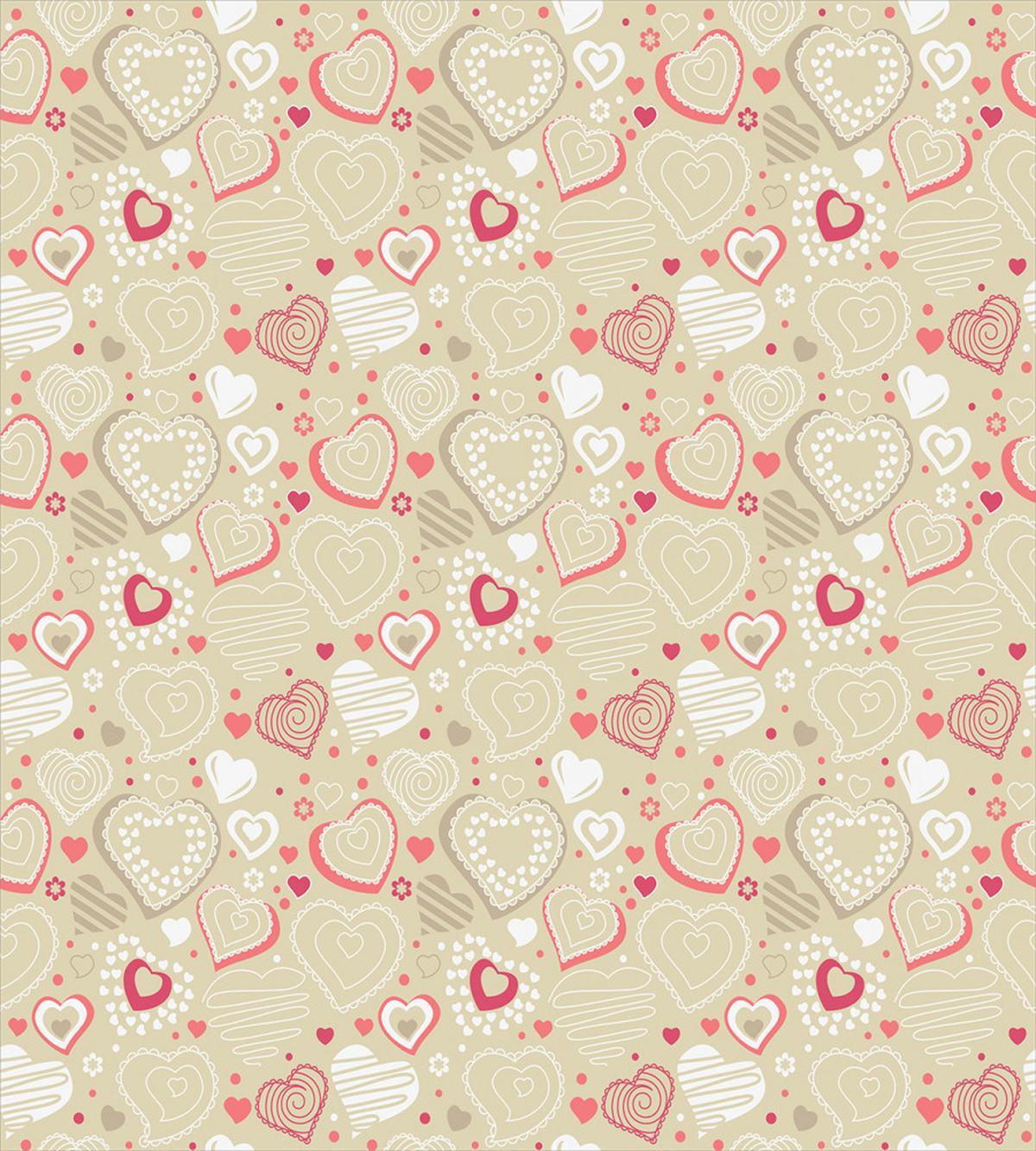 Doodle Heart Motifs — Pattern