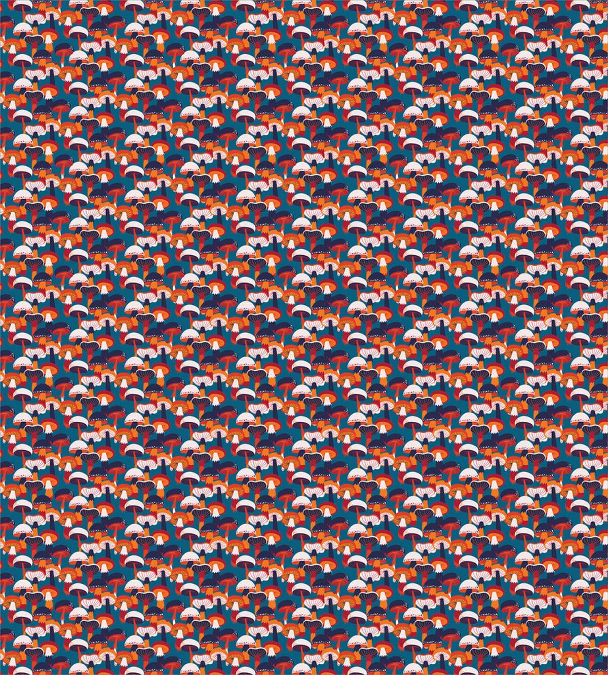 Assorted Cartoon Fungus — Pattern