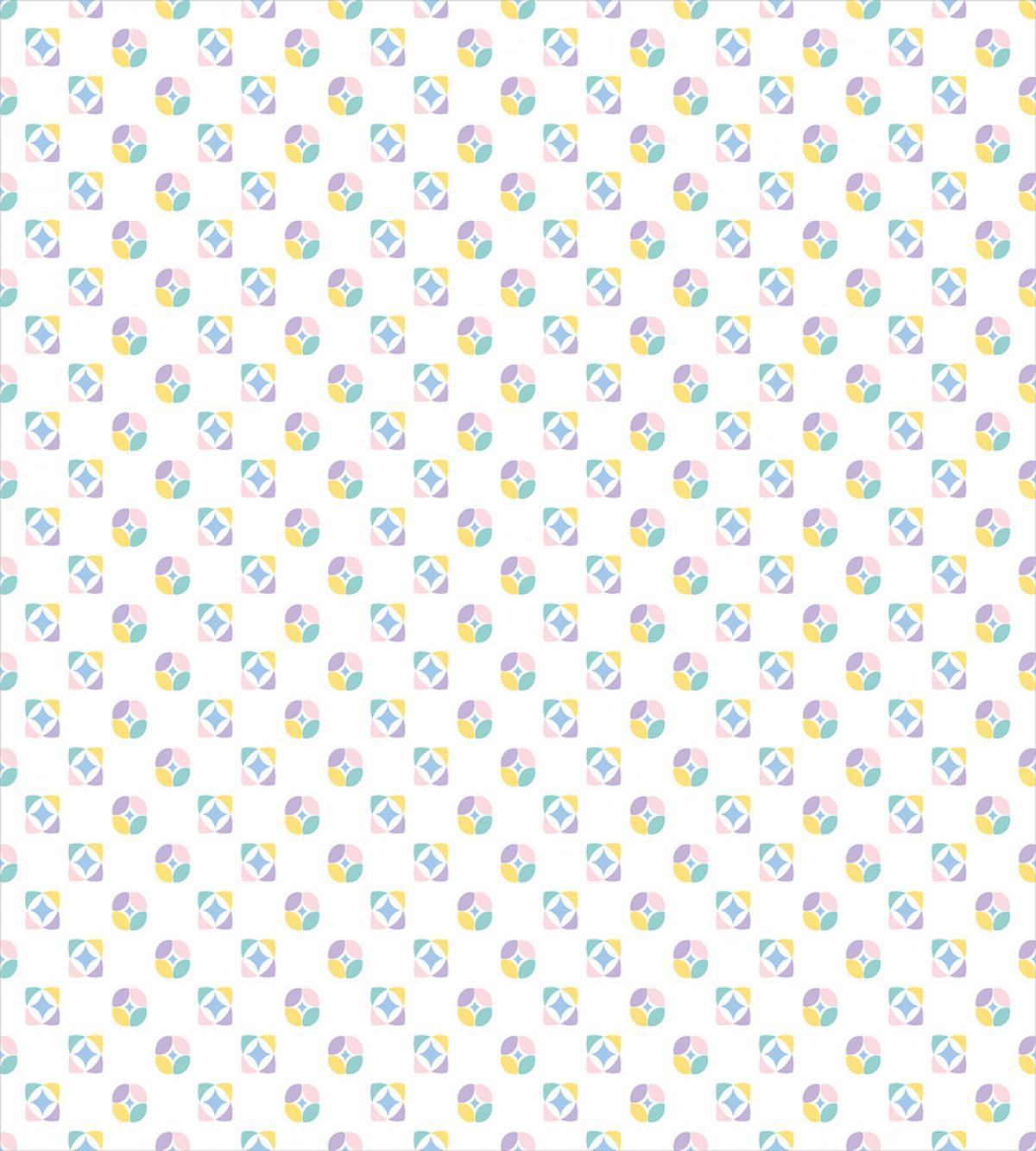 Minimal Pastel Motif Art — Pattern