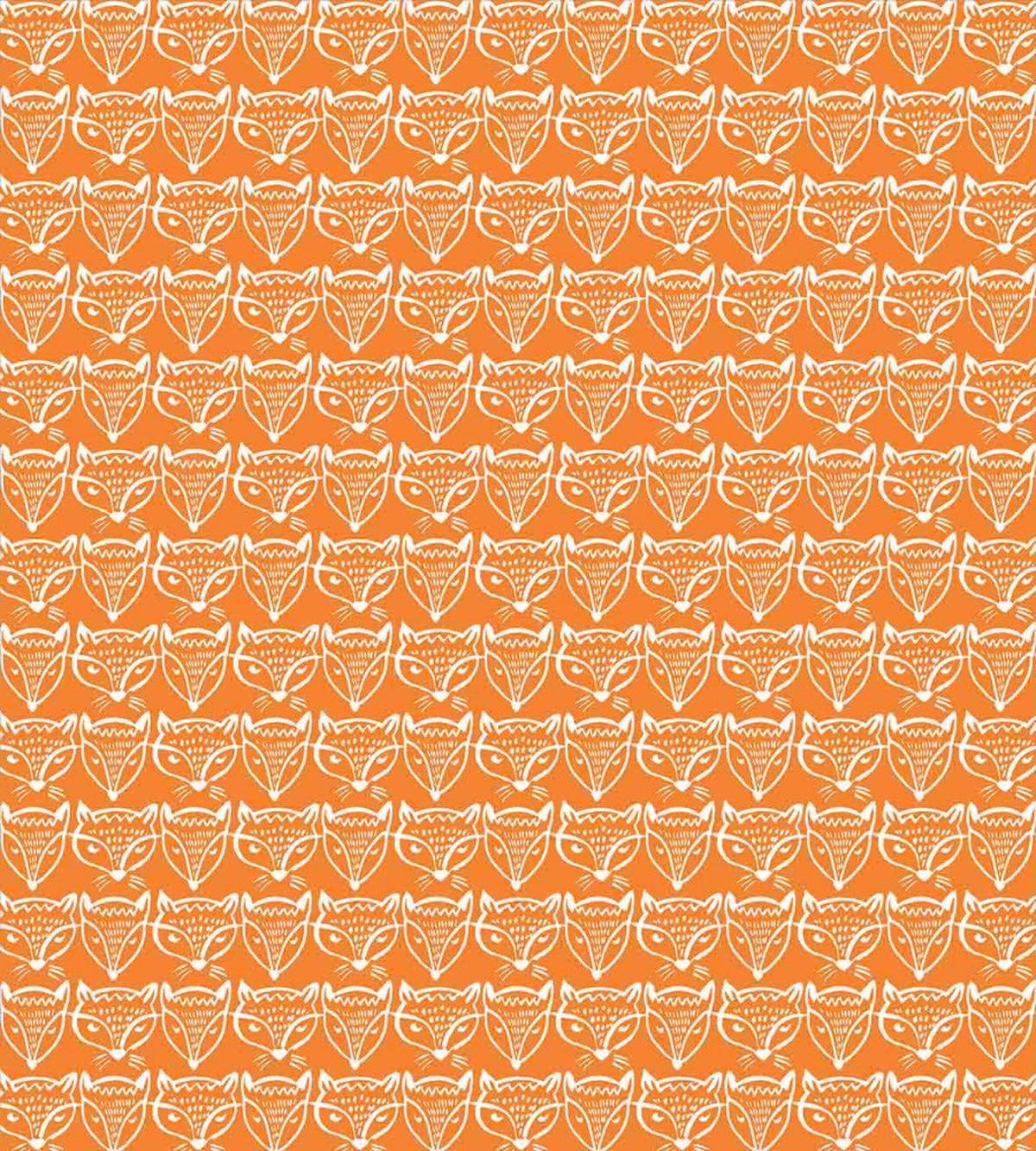 Fox Faces Forest Animals — Pattern