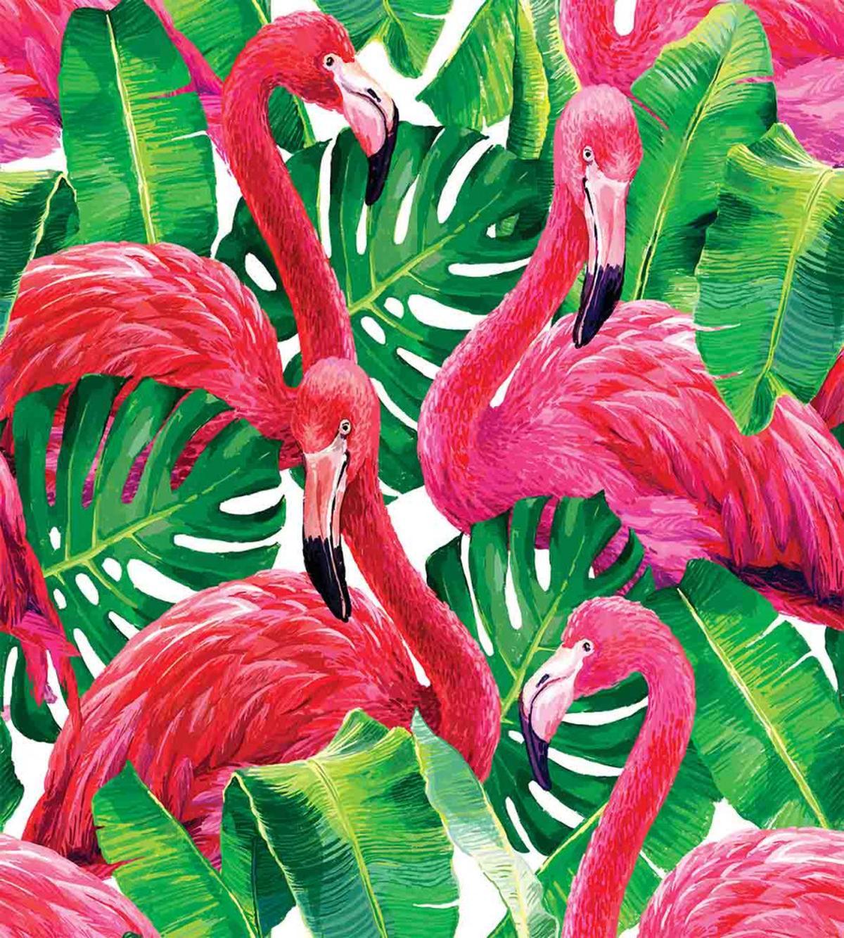 Retro Exotic Leaves — Pattern