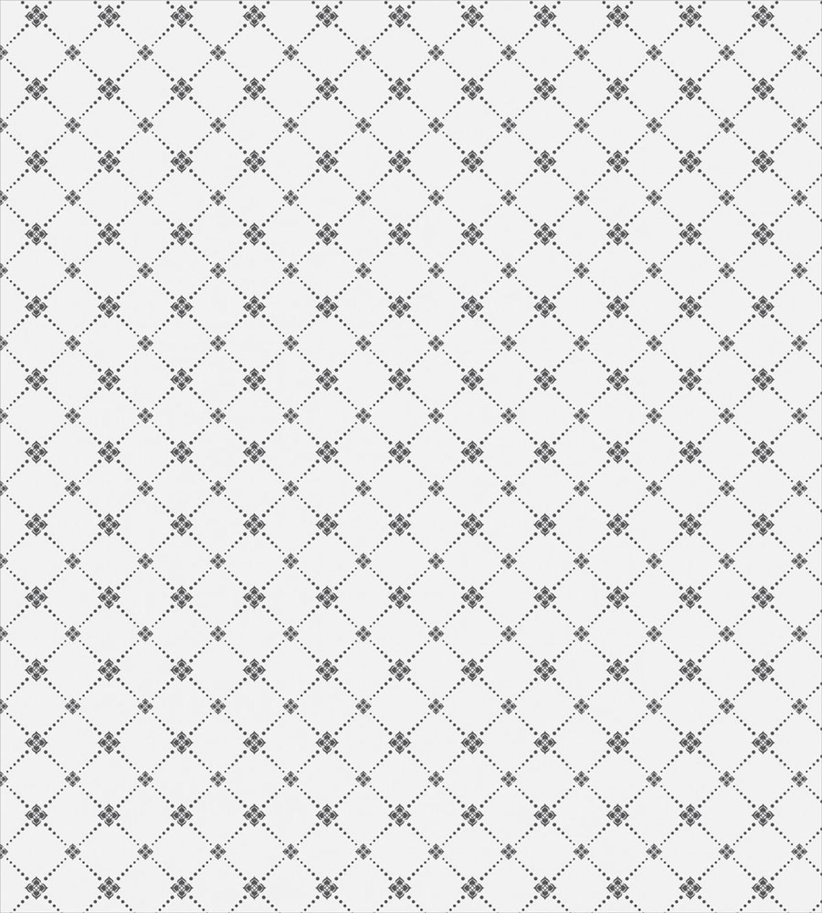 Dotted Modern Flowers — Pattern