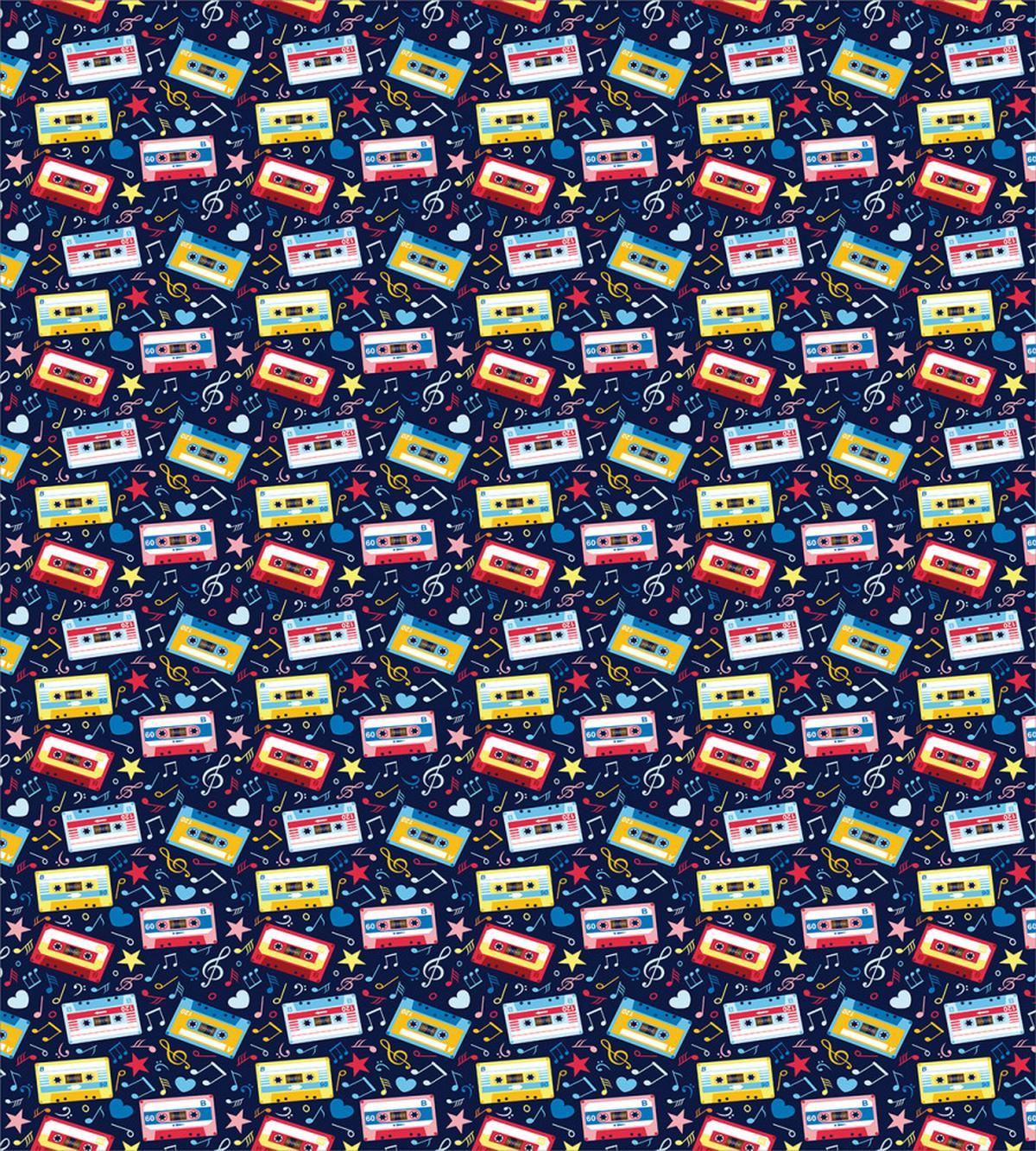 Old Fashion Casette Tapes — Pattern
