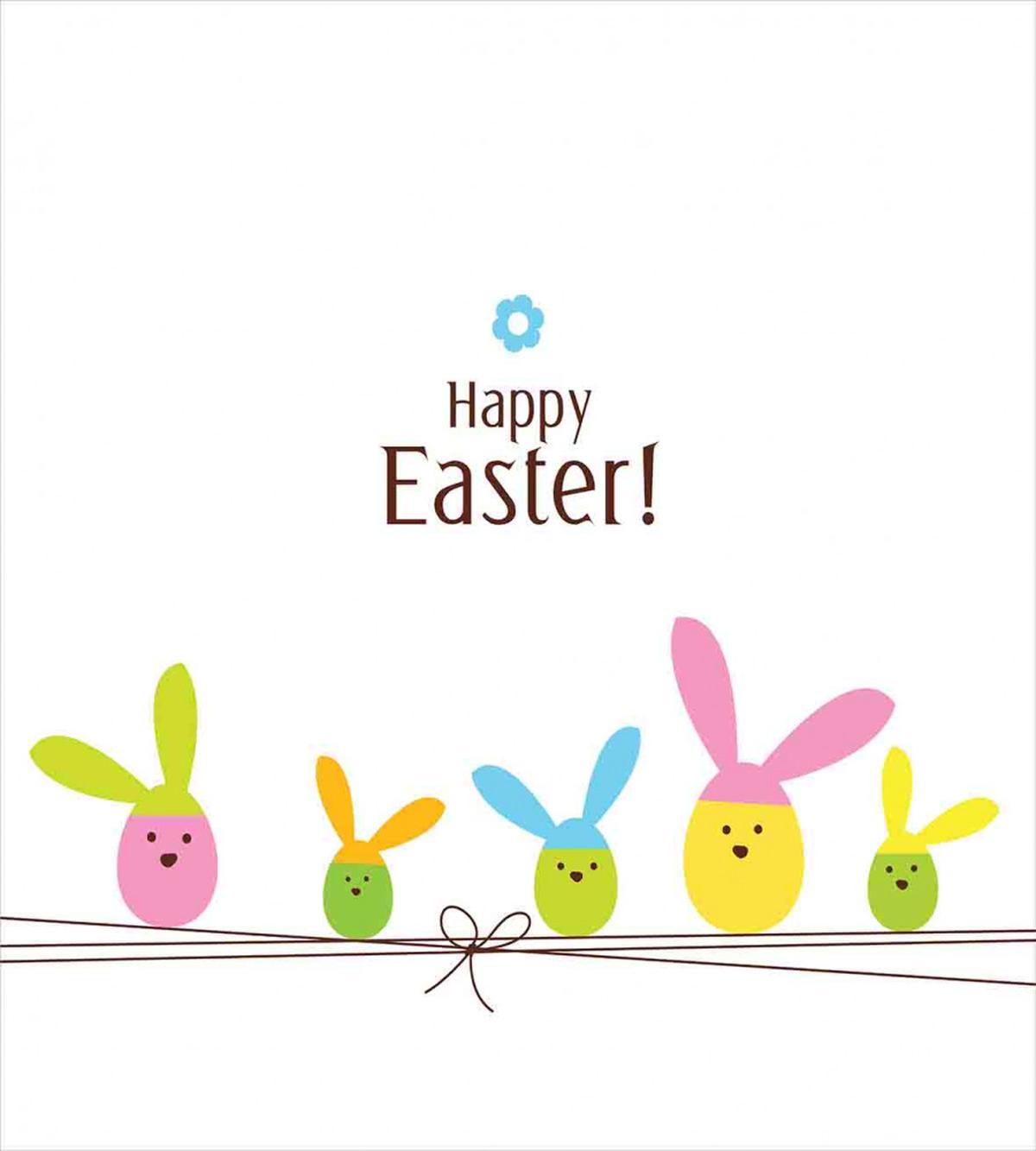 Simplistic Cartoon Eggs — Pattern