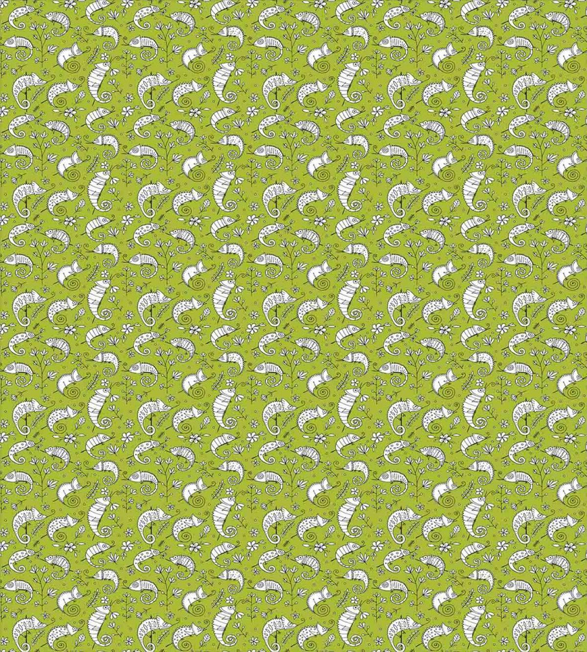 Funny Chameleon — Pattern