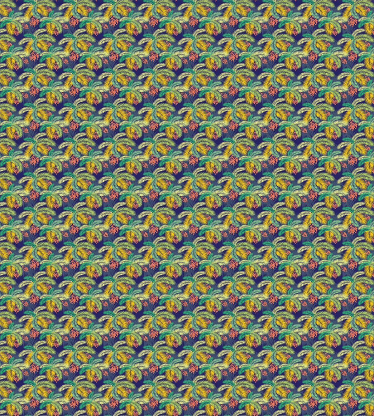 Thin Line Summer Palms — Pattern