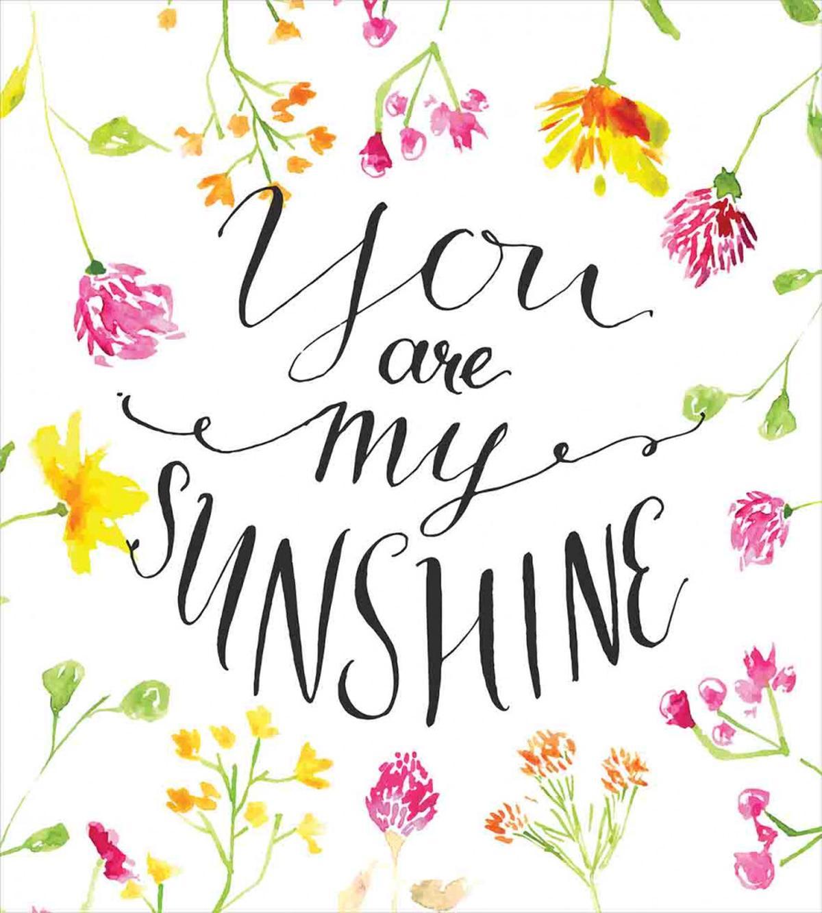Loving My Sunshine Slogan — Pattern