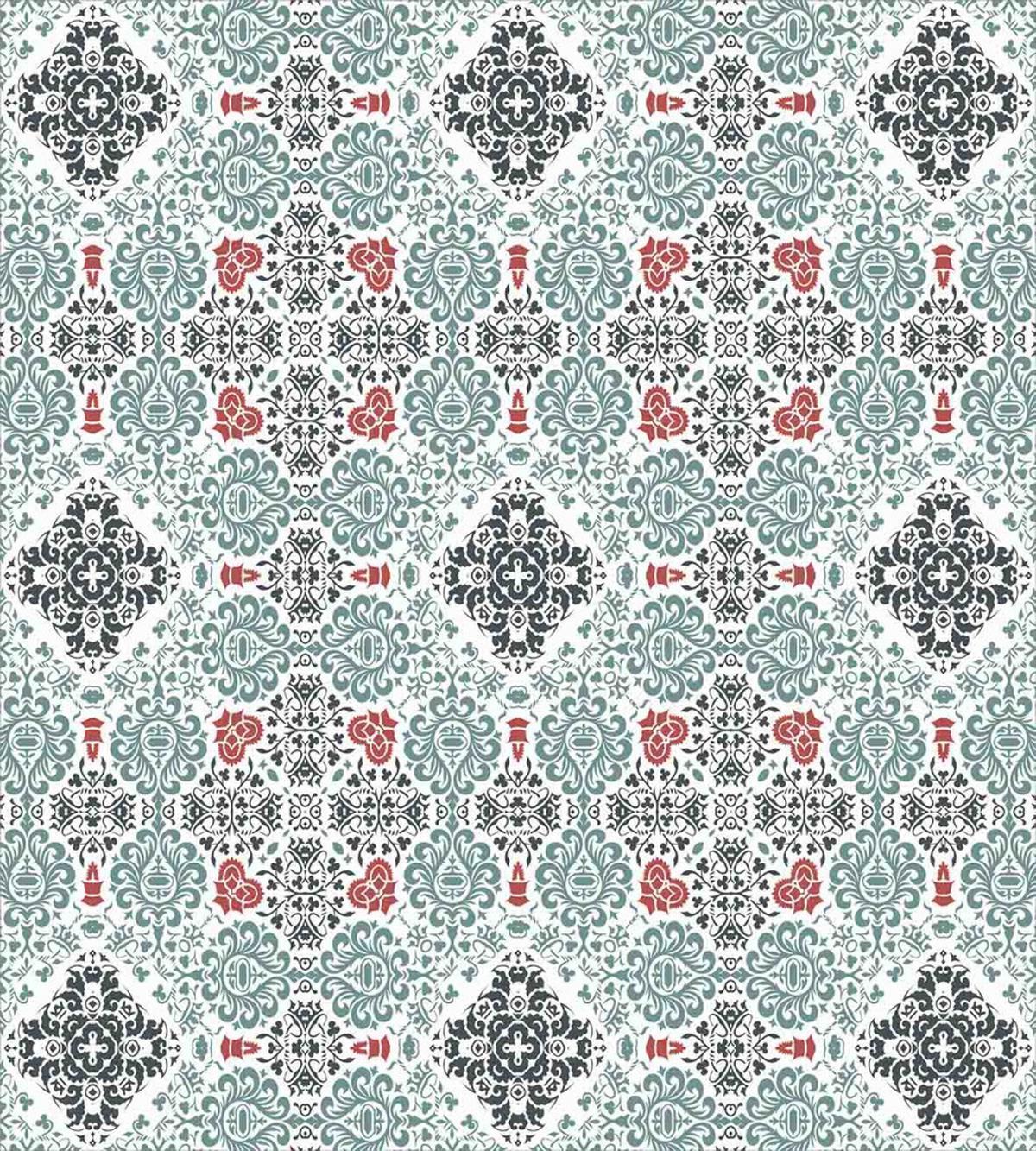 Floral Elements Curlicues — Pattern