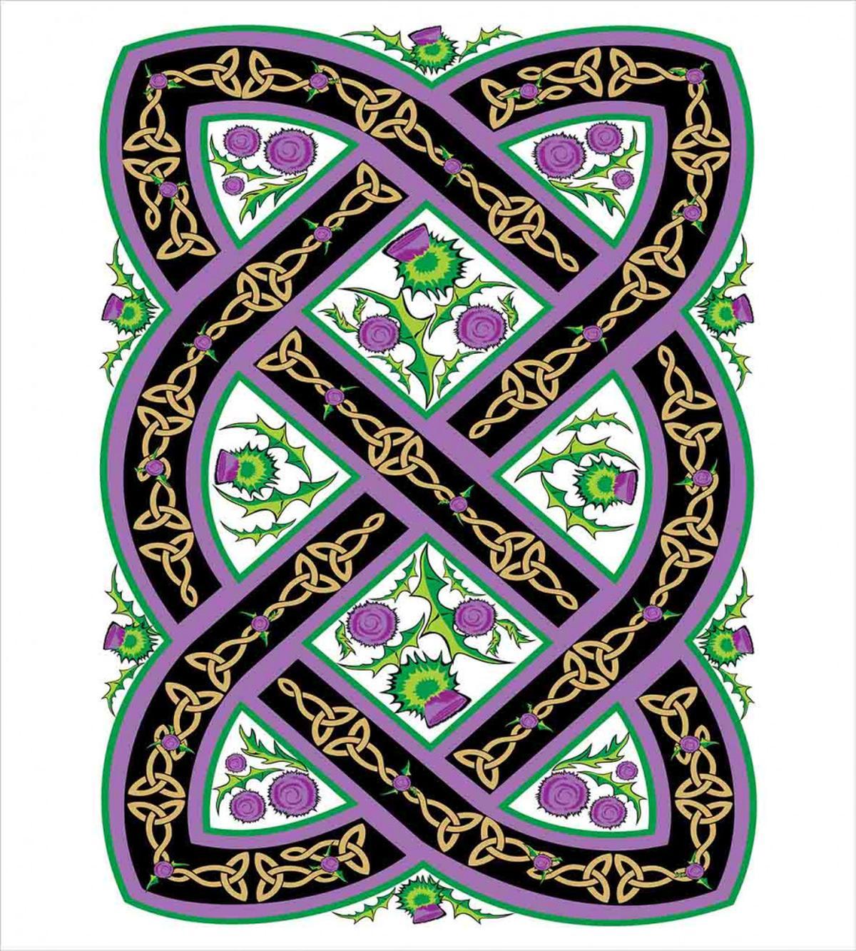 Celtic Ornamental Motif — Pattern