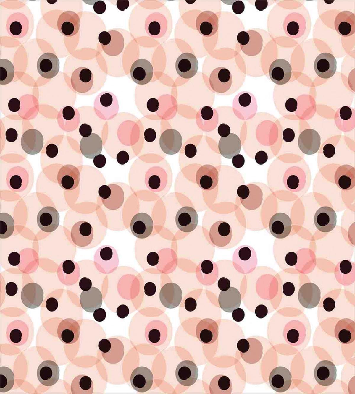 Simple Color Blots Art — Pattern