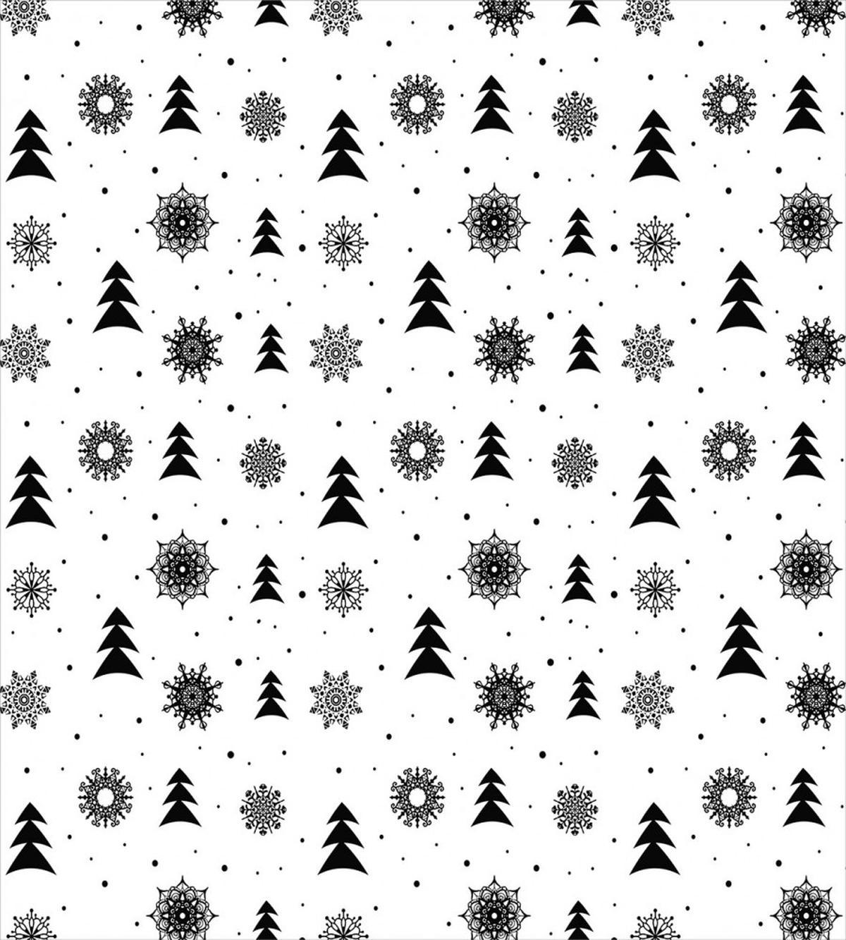 Xmas Pine Trees Holiday — Pattern