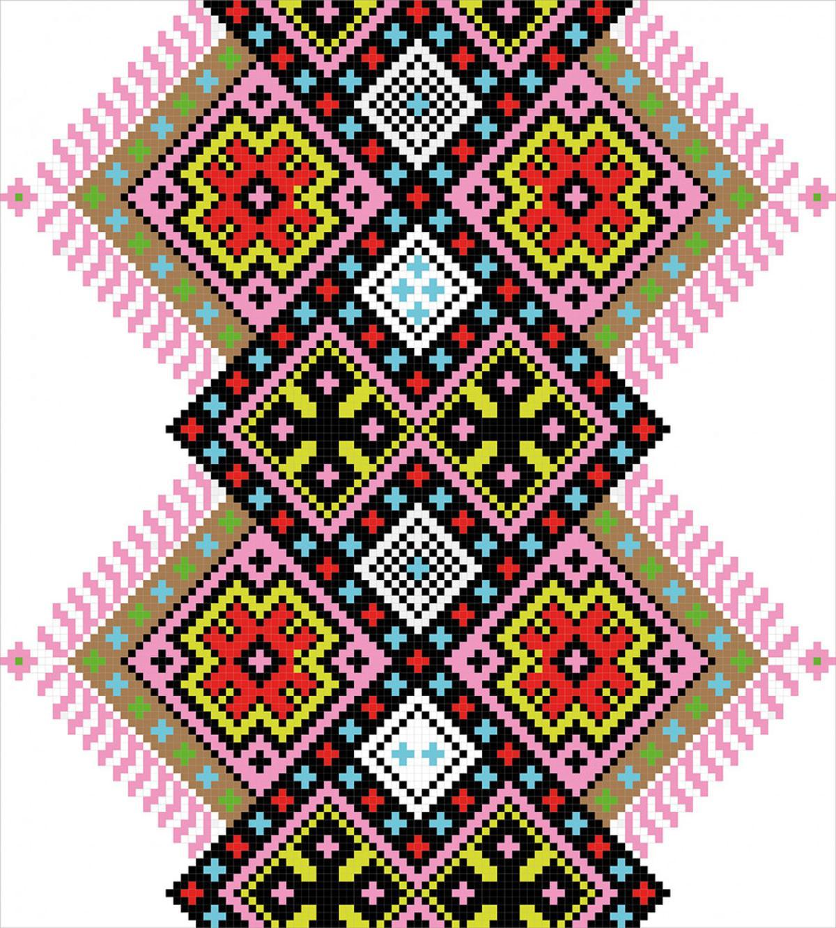 Folk Ornament — Pattern