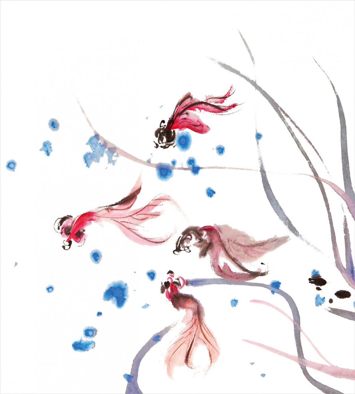 Traditional Ink Painting — Pattern