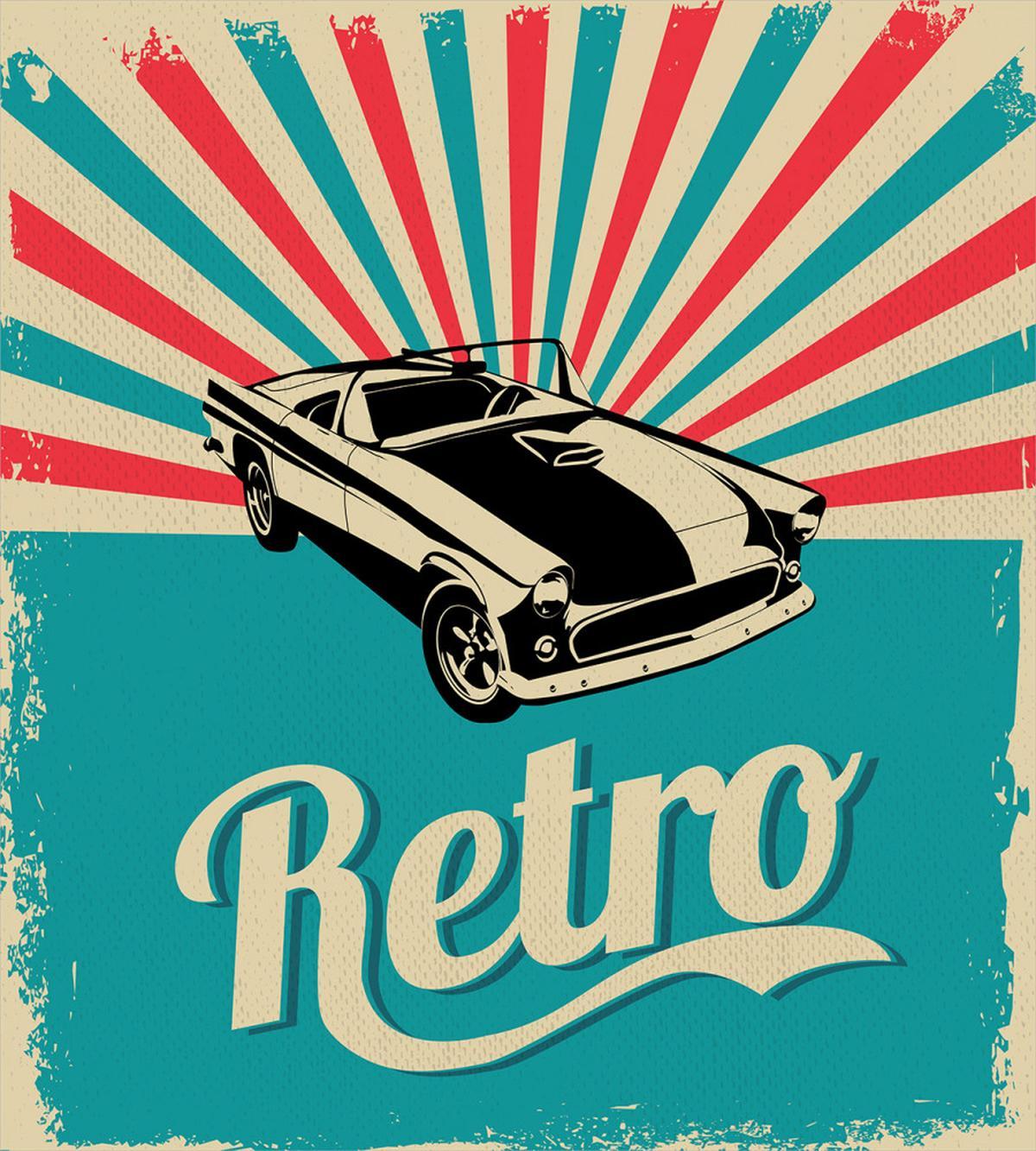 Classical American Car — Pattern