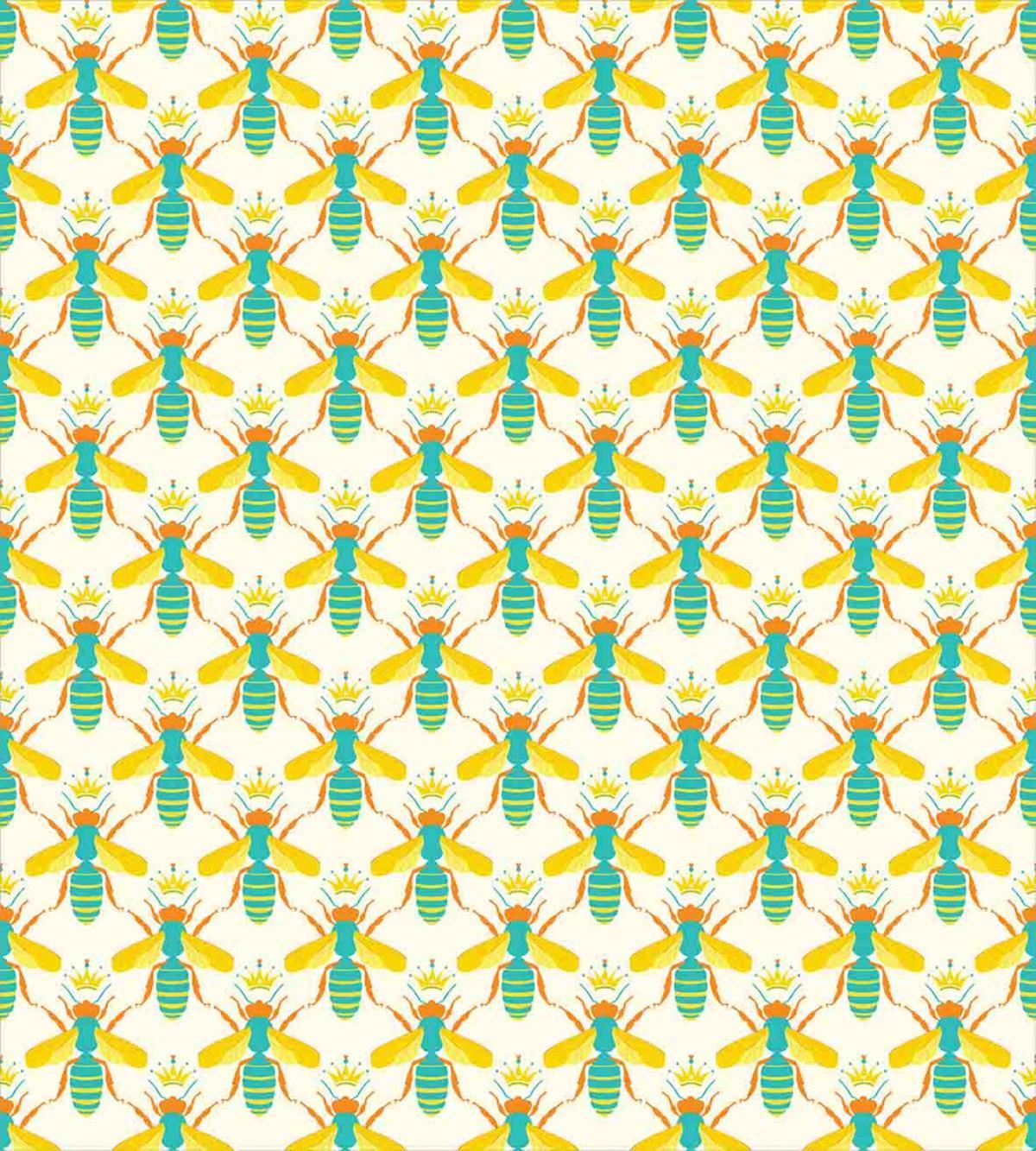 Queenbee with Crown Doodle — Pattern