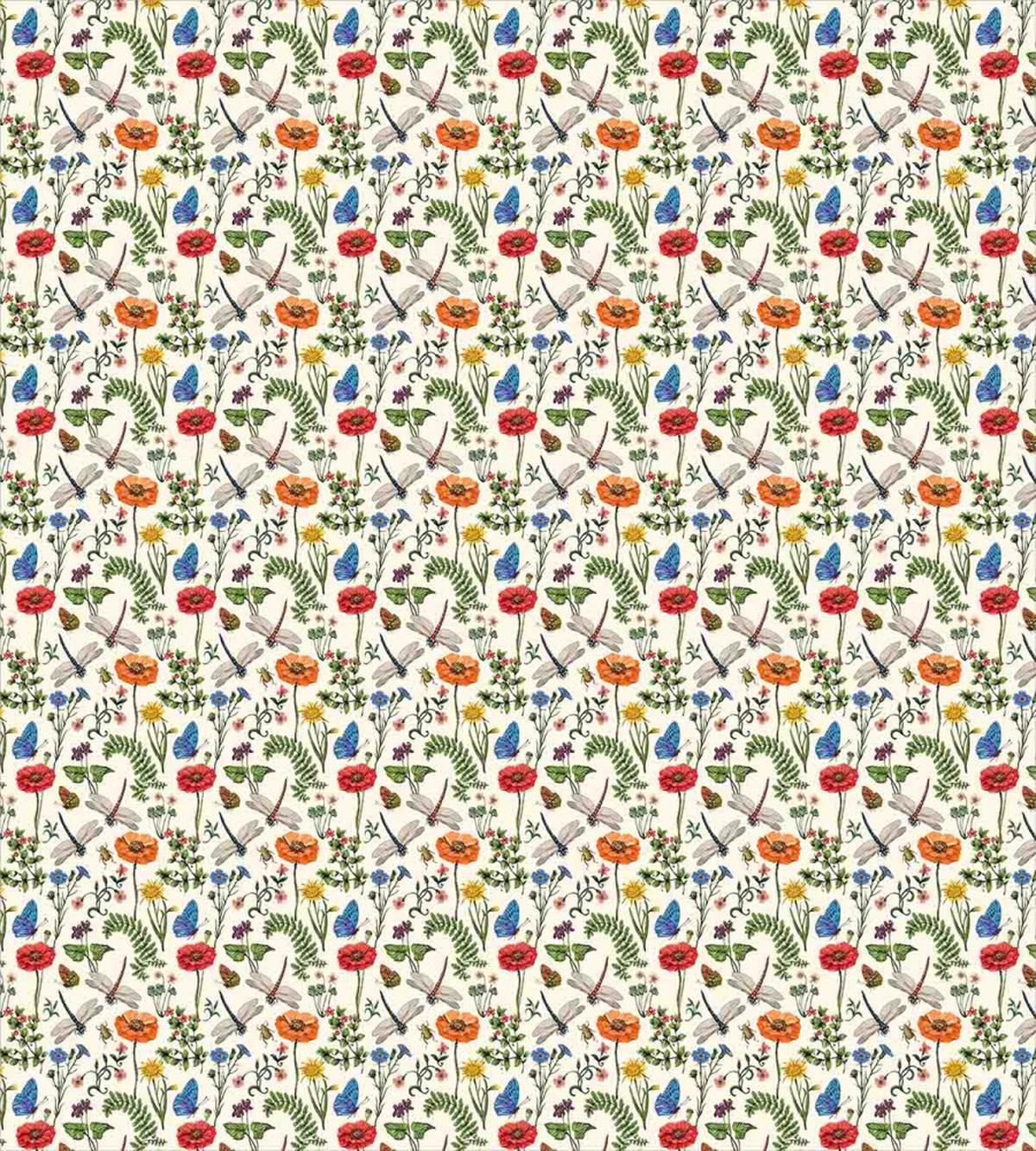 Bugs Plants Flowers — Pattern