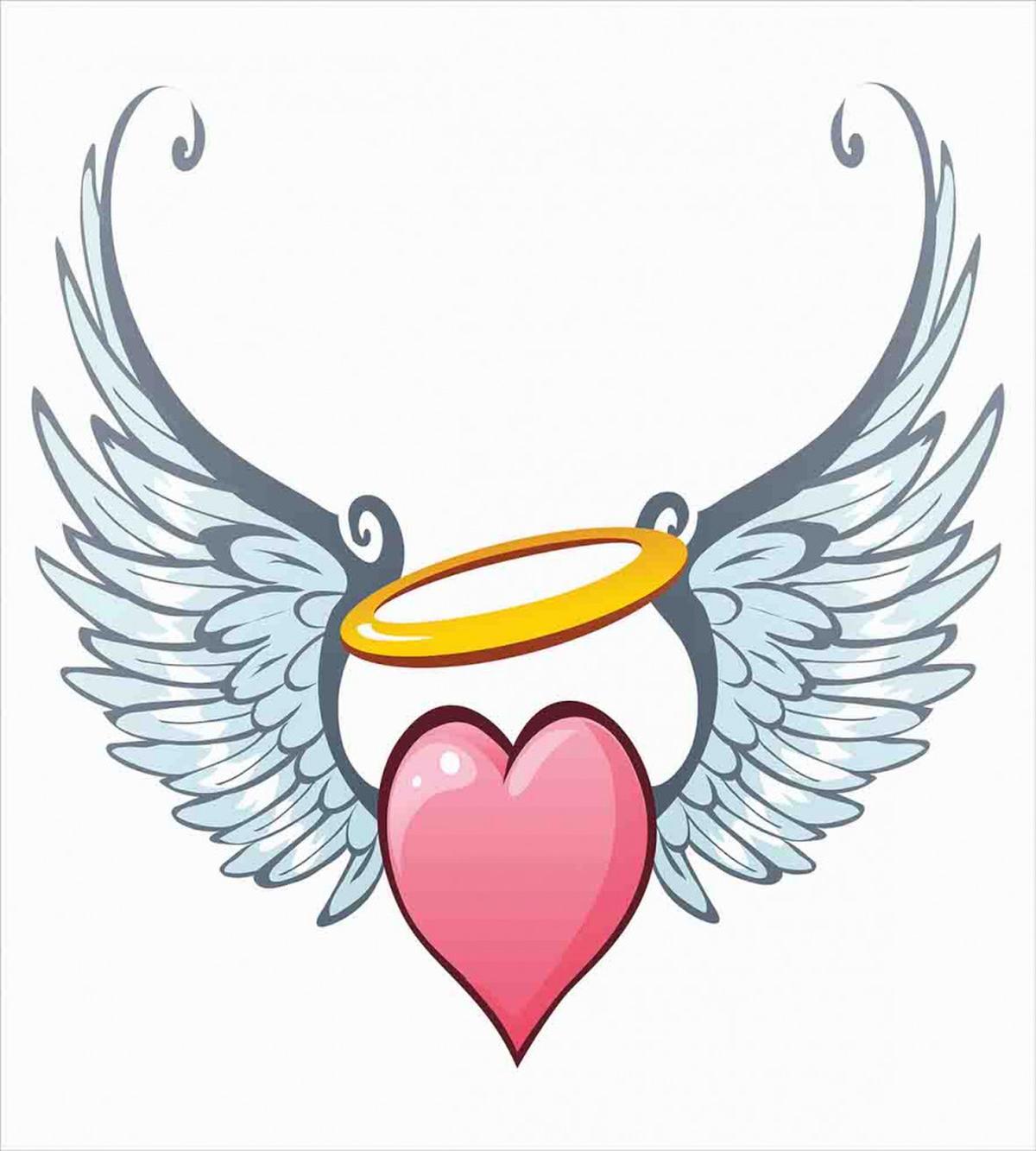 Valentines Day Winged Heart — Pattern