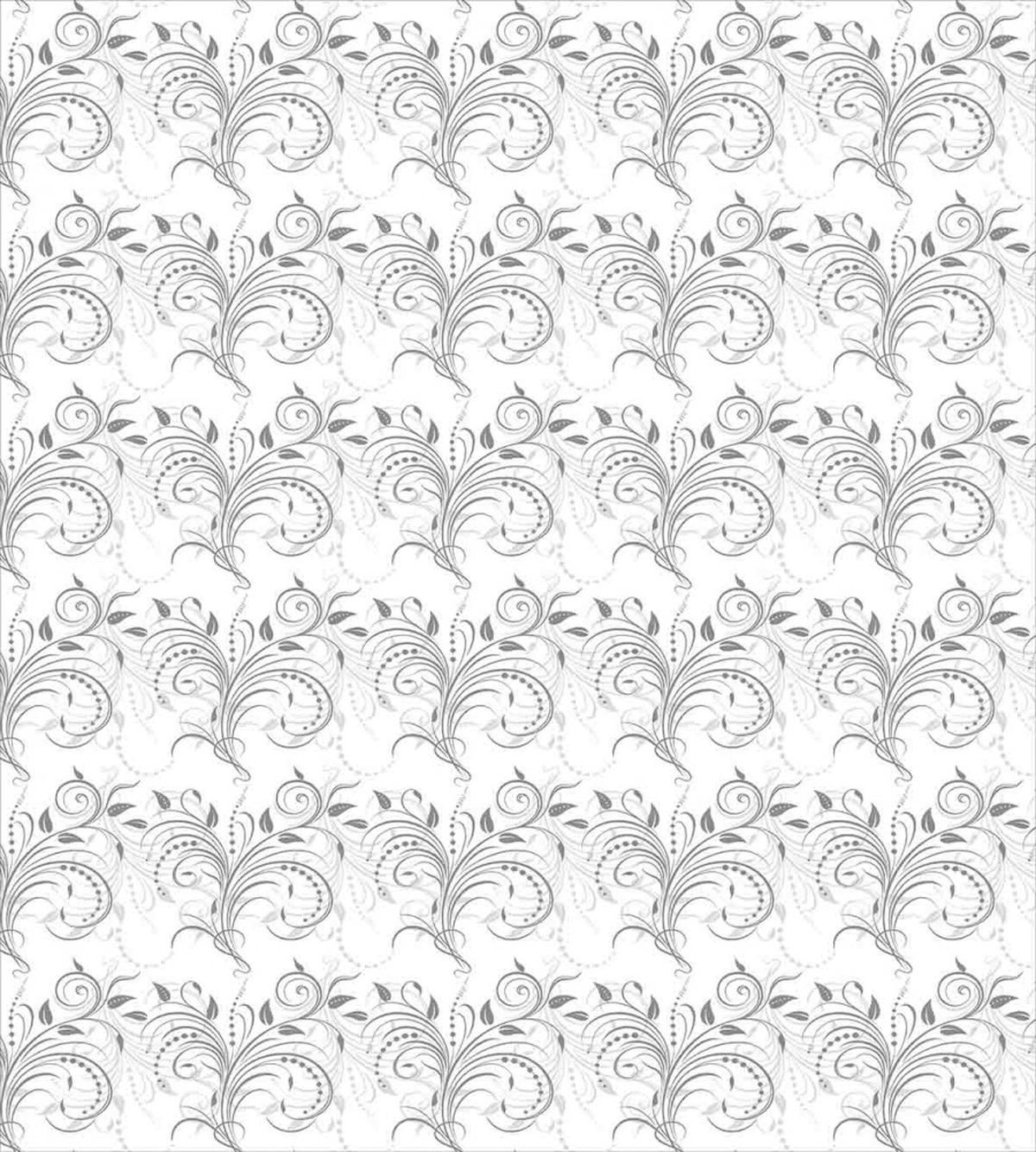 Curvy Abstract Foliage — Pattern