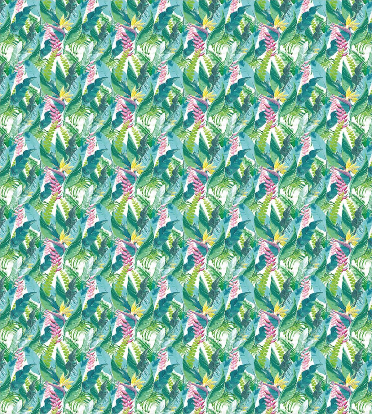 Fern and Monstera Leaves — Pattern