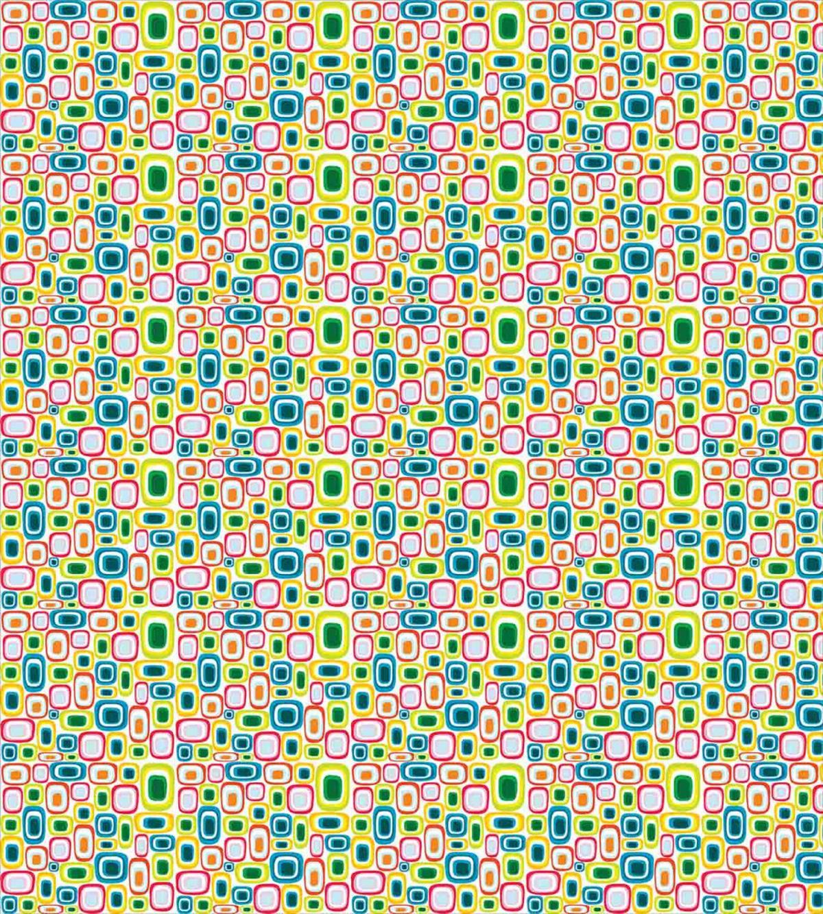 Colorful Retro Shapes — Pattern