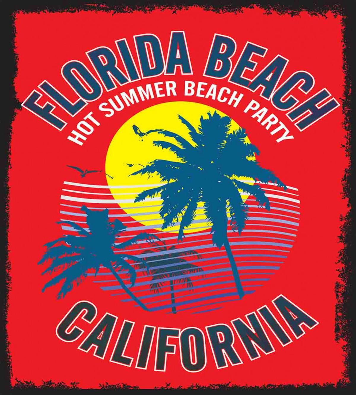 Summer Party California — Pattern