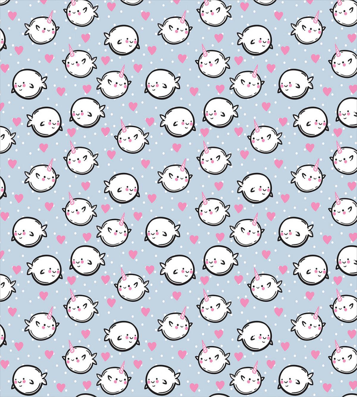 Cartoon Whales — Pattern