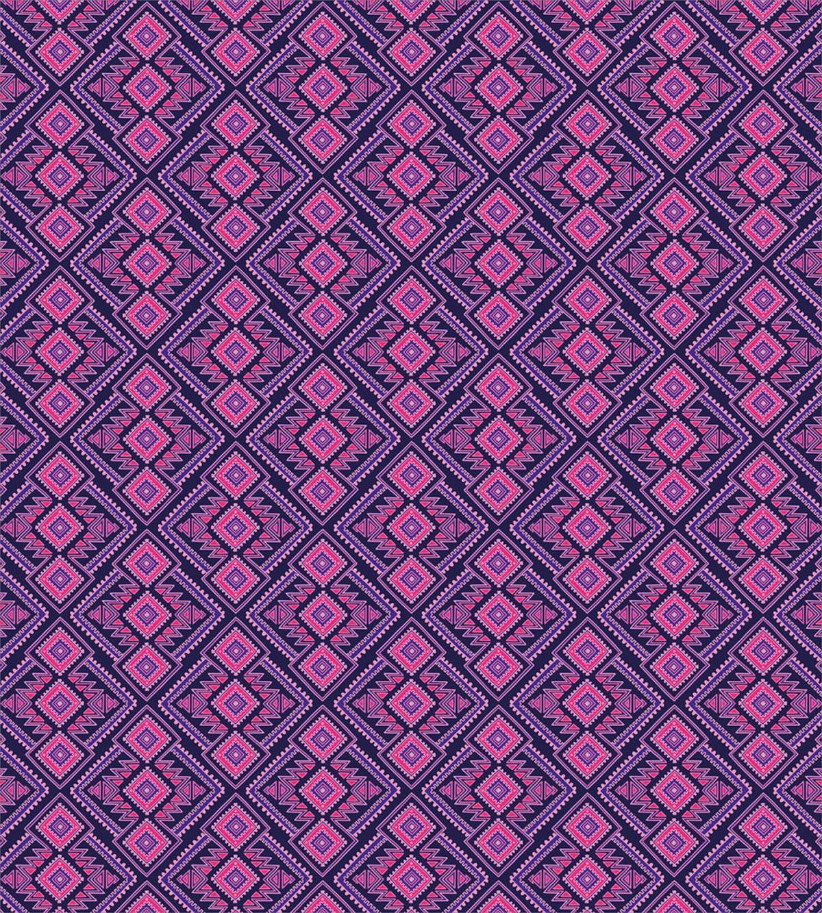 Bohemian Vibrant Composition — Pattern