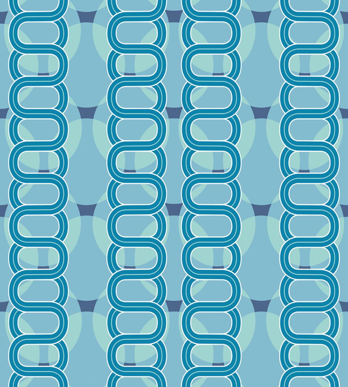 Chain in Blue Tones — Pattern