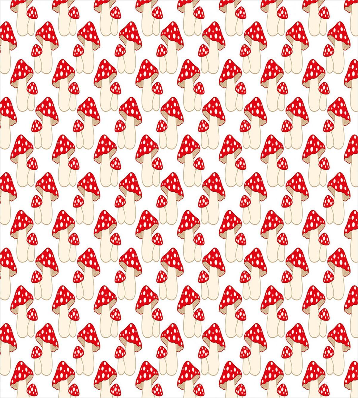 Cartoon Style Amanita — Pattern